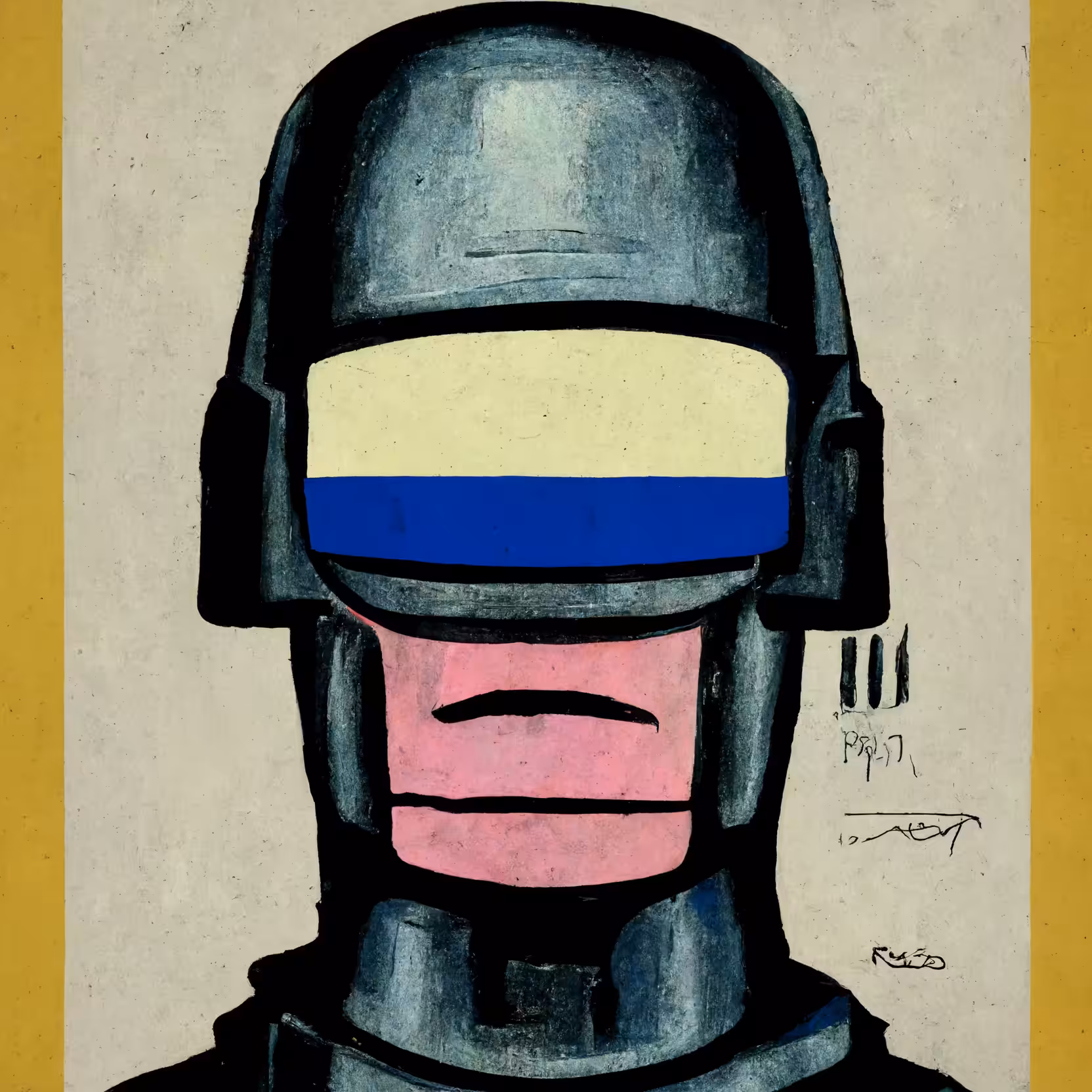 Picasso Robocop #2
