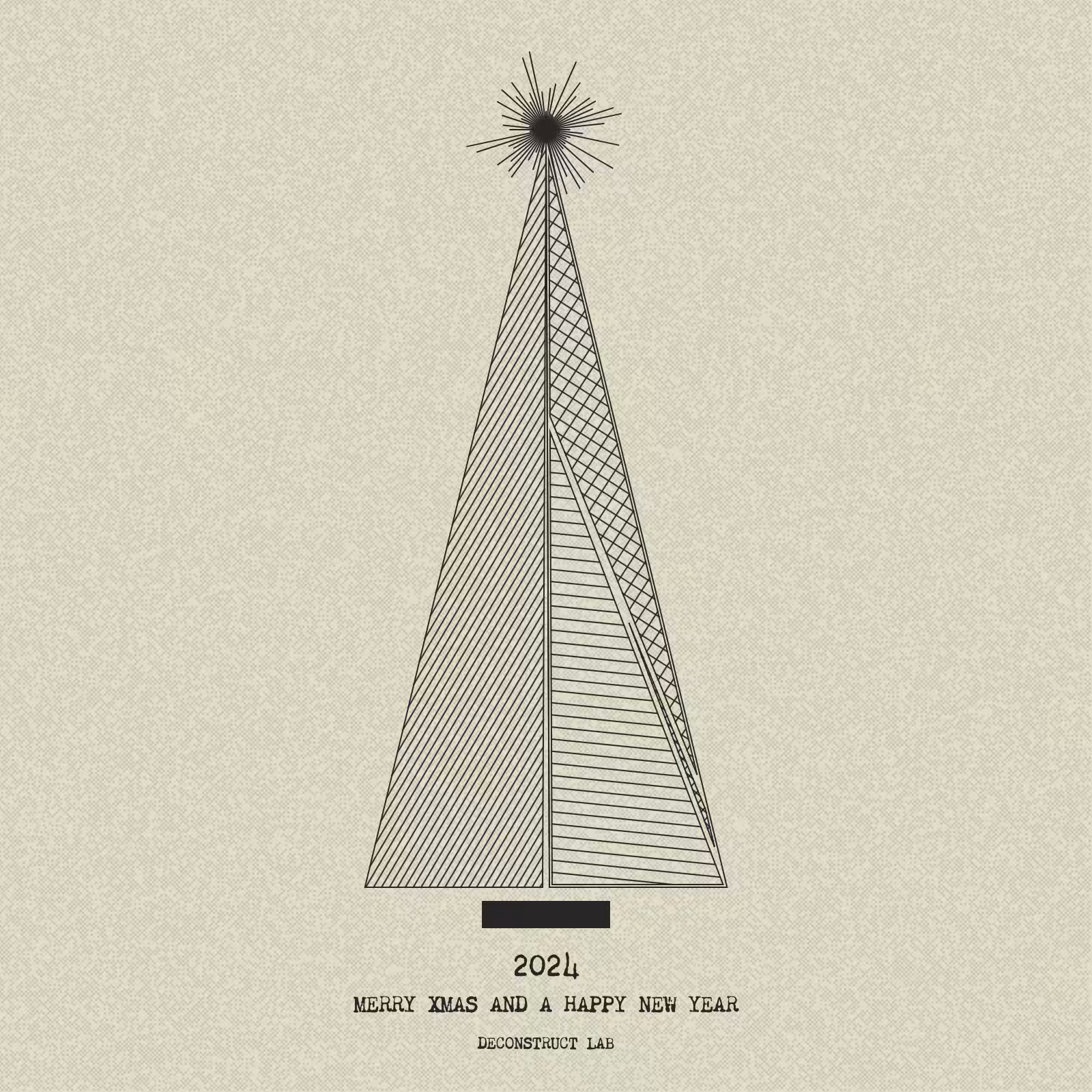 Have Yourself a Merry Little Geometric Tree #219