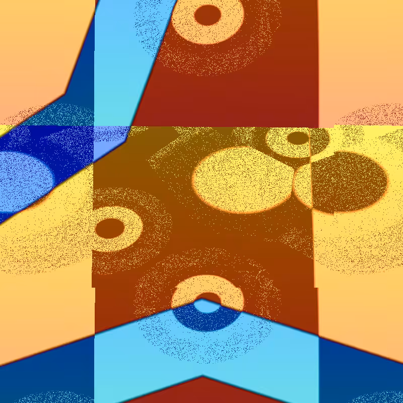 Crayon mirror #21