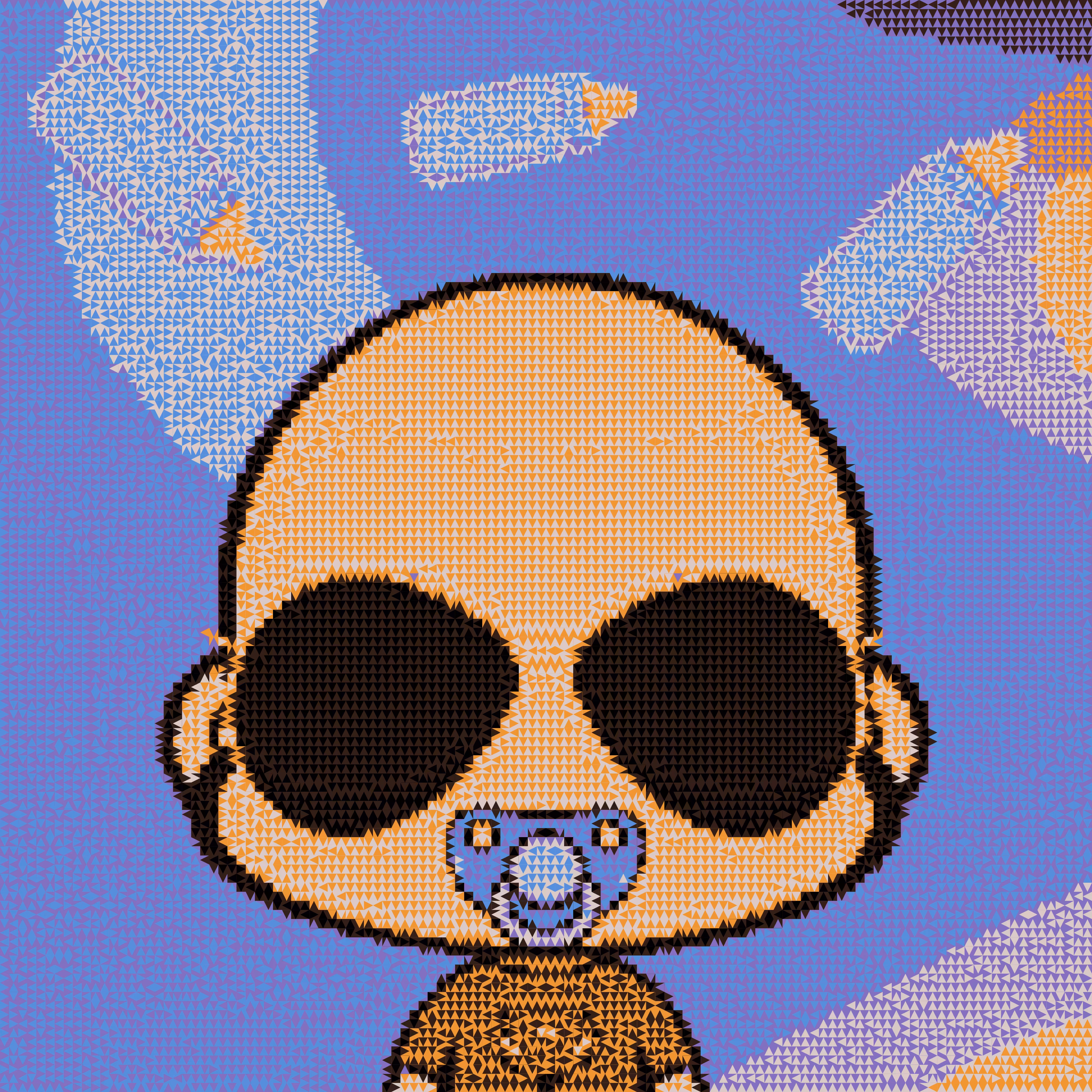Pixelated Art - Baby Boss