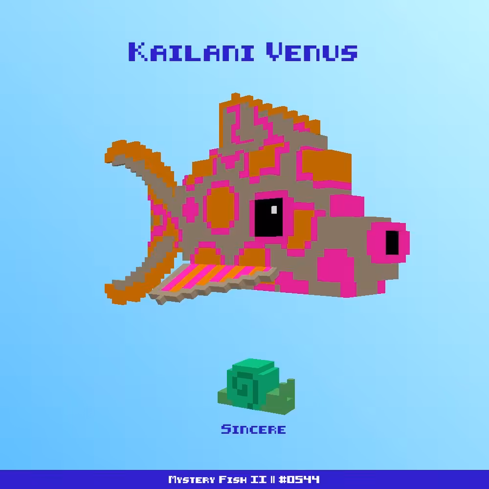 Kailani Venus :: Mystery Fish 0544/1000