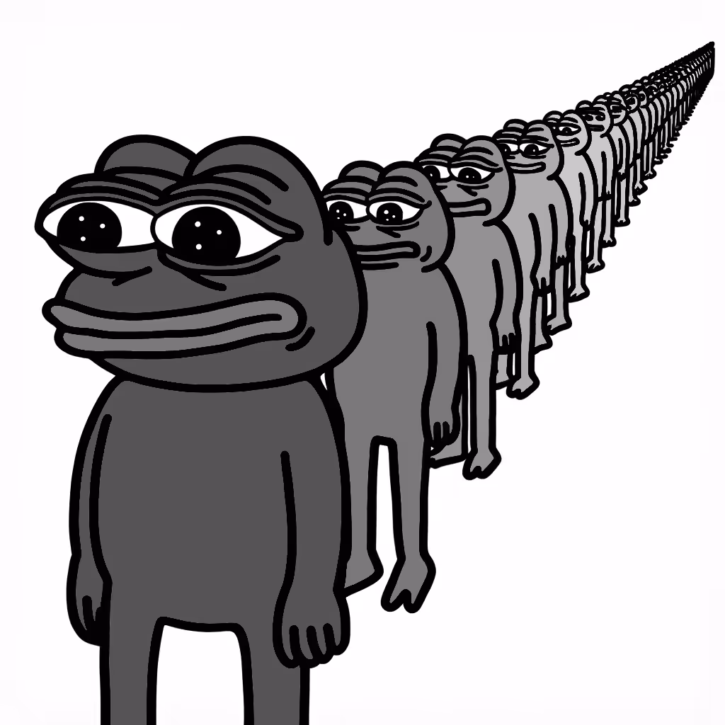 Not Your Average Pepe: Pepes In Line
