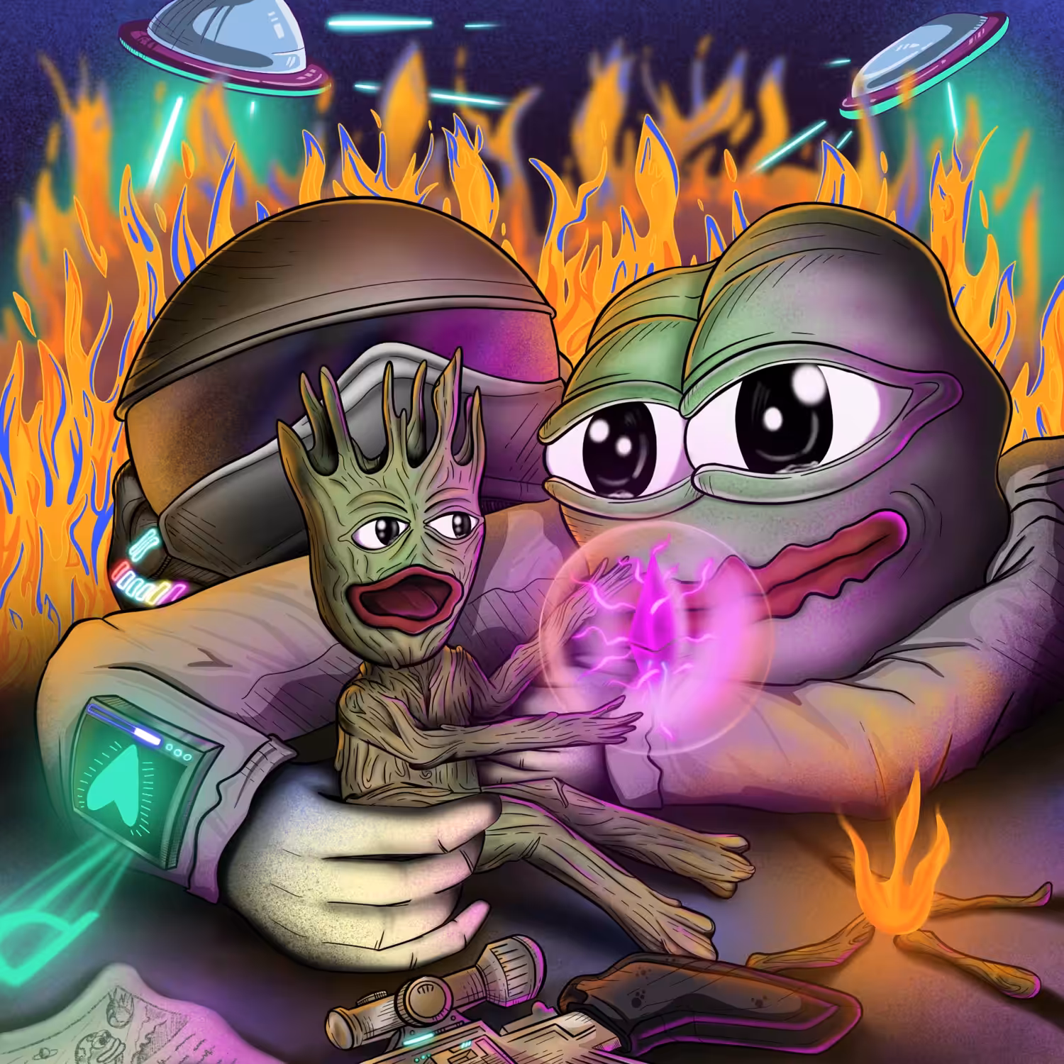 NEVER ALONE 🐸