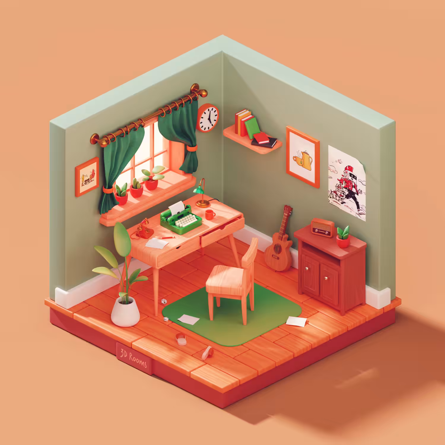 #01 - Retro Workspace
