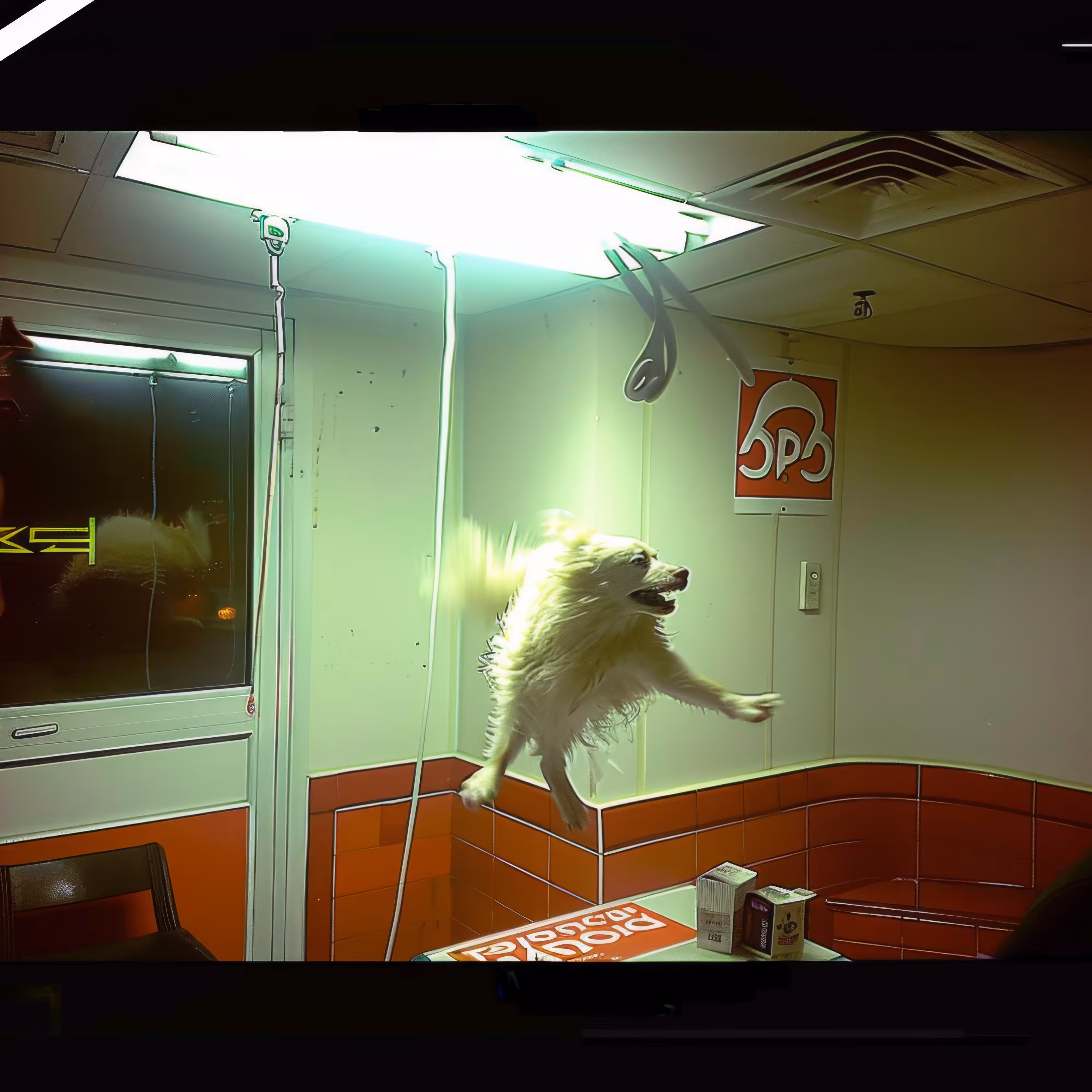 Leaping-Canine