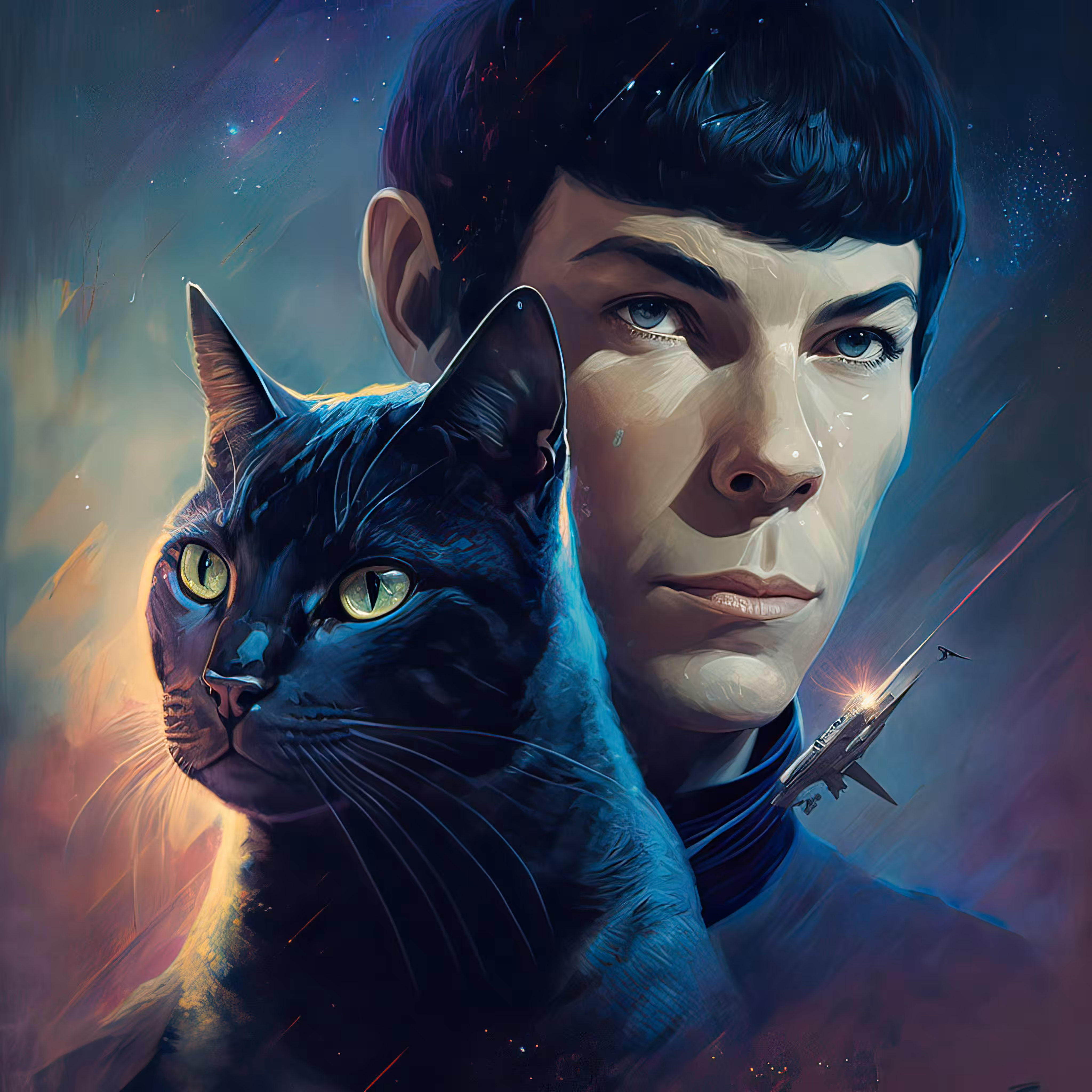 Zephyr and Star Hunter - Thank you for 50 sales on KnownOrigin !