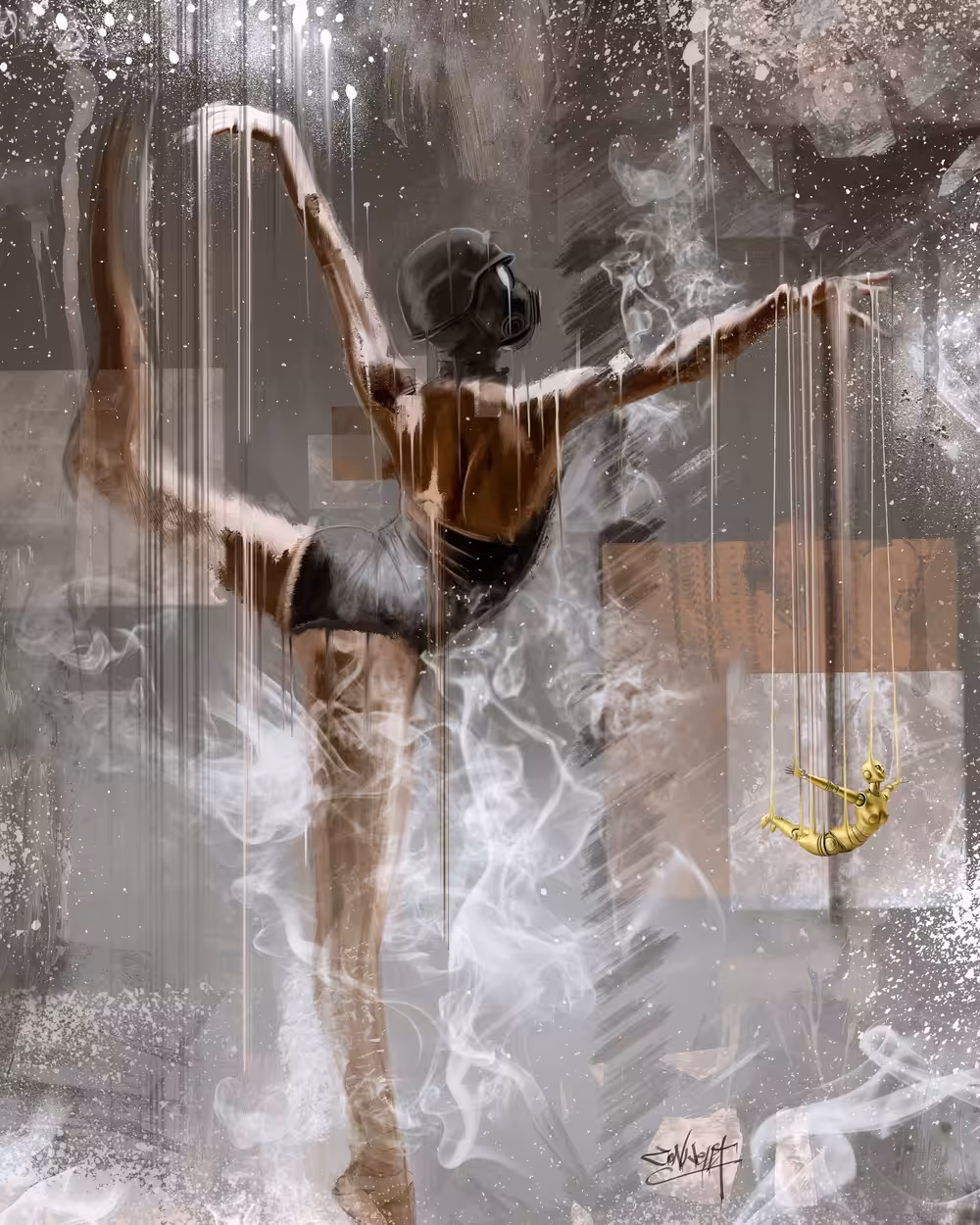 Dancing Between Elegance and Destruction. #1