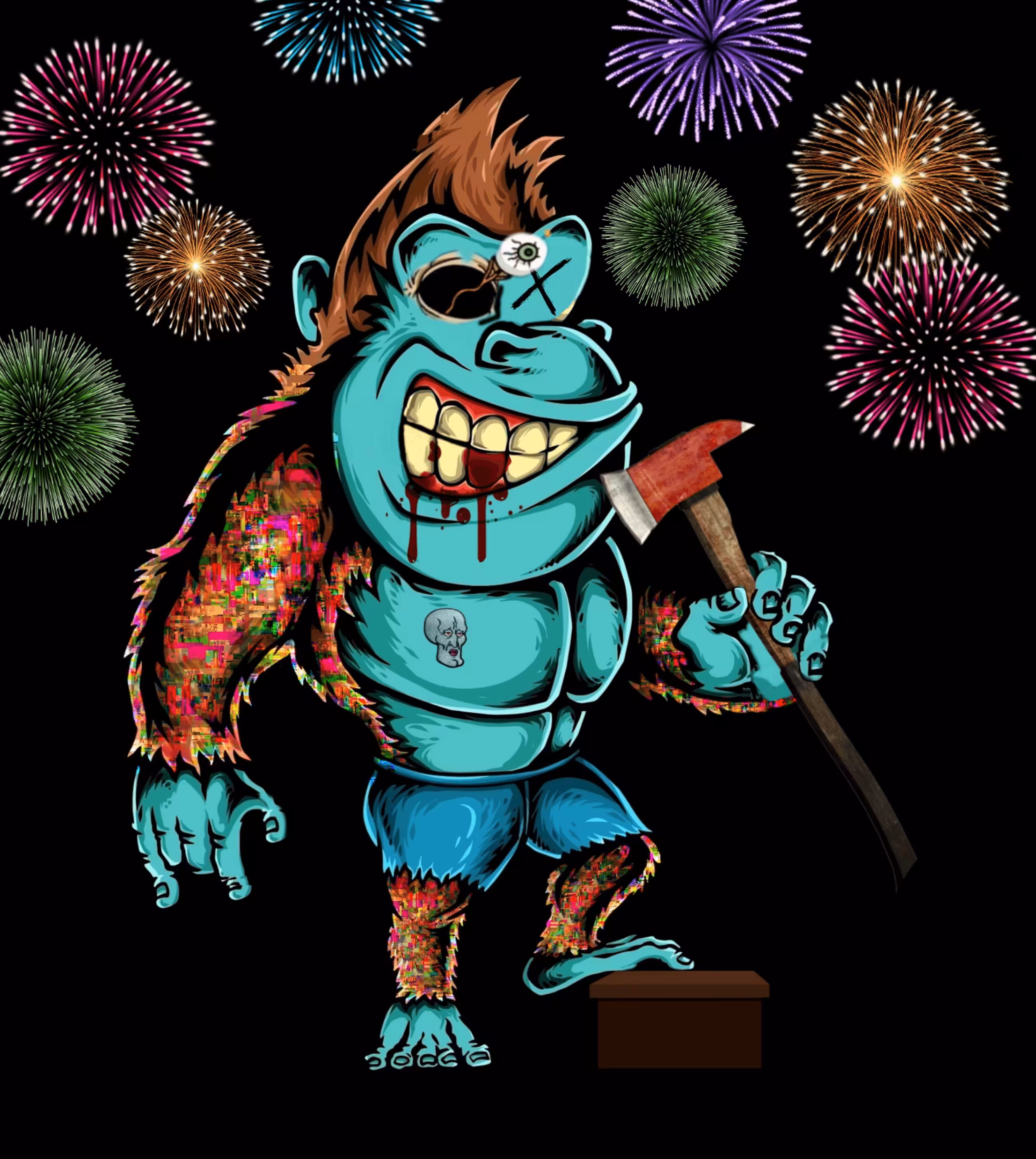 Hip Ass Ape #8
