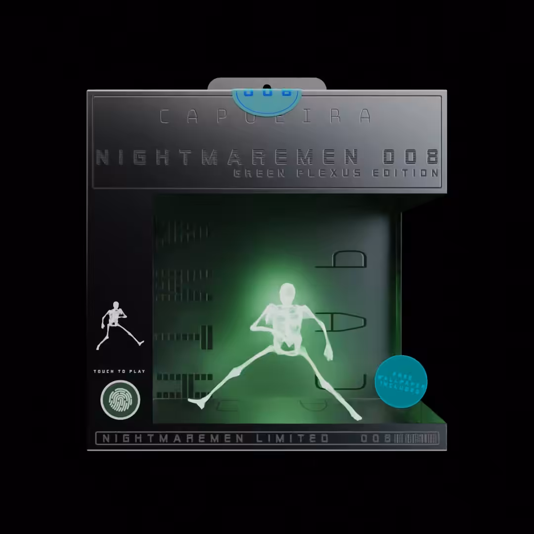 008 Green Plexus nightmaremen collectible