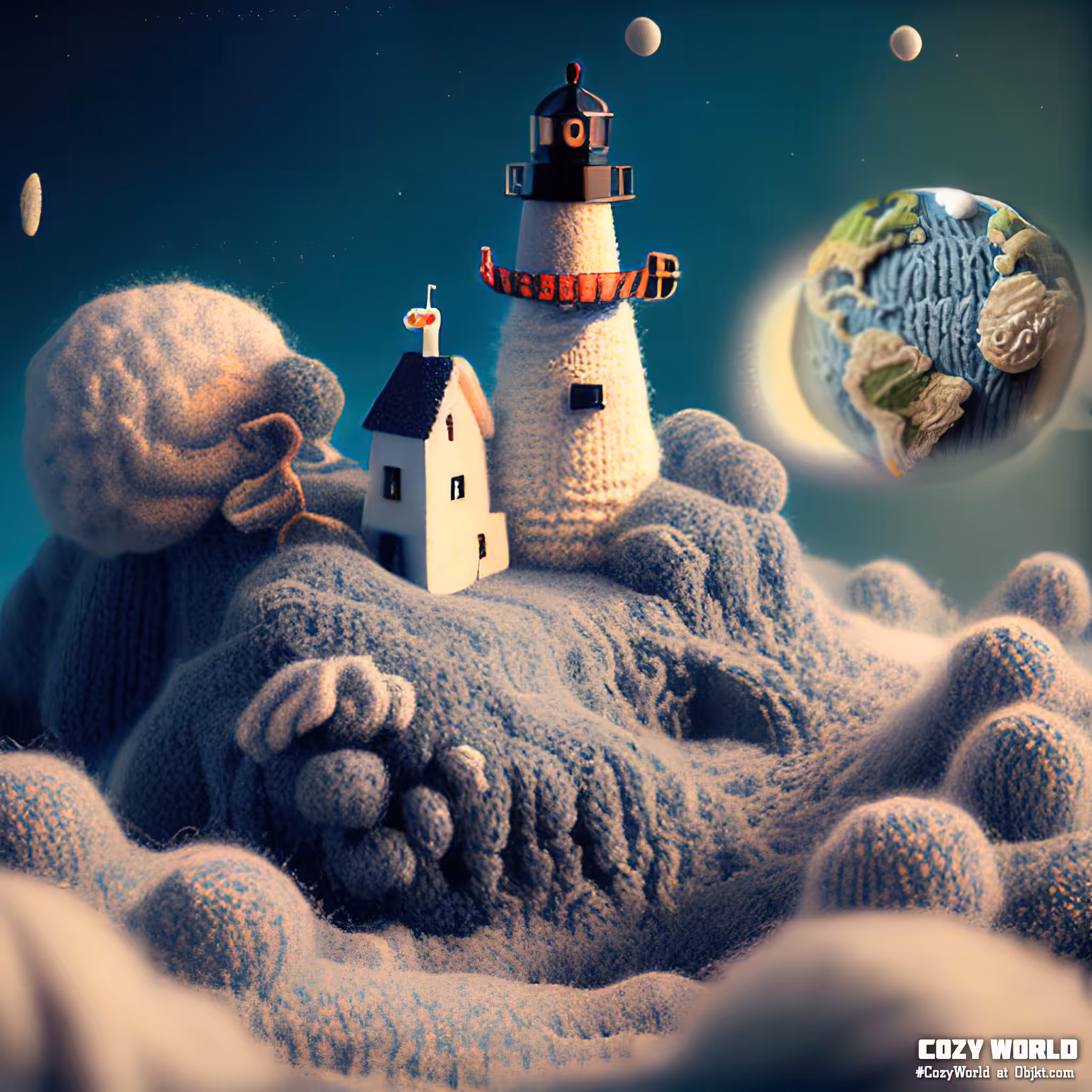 Cozy world: Lunar Station Lighthouse