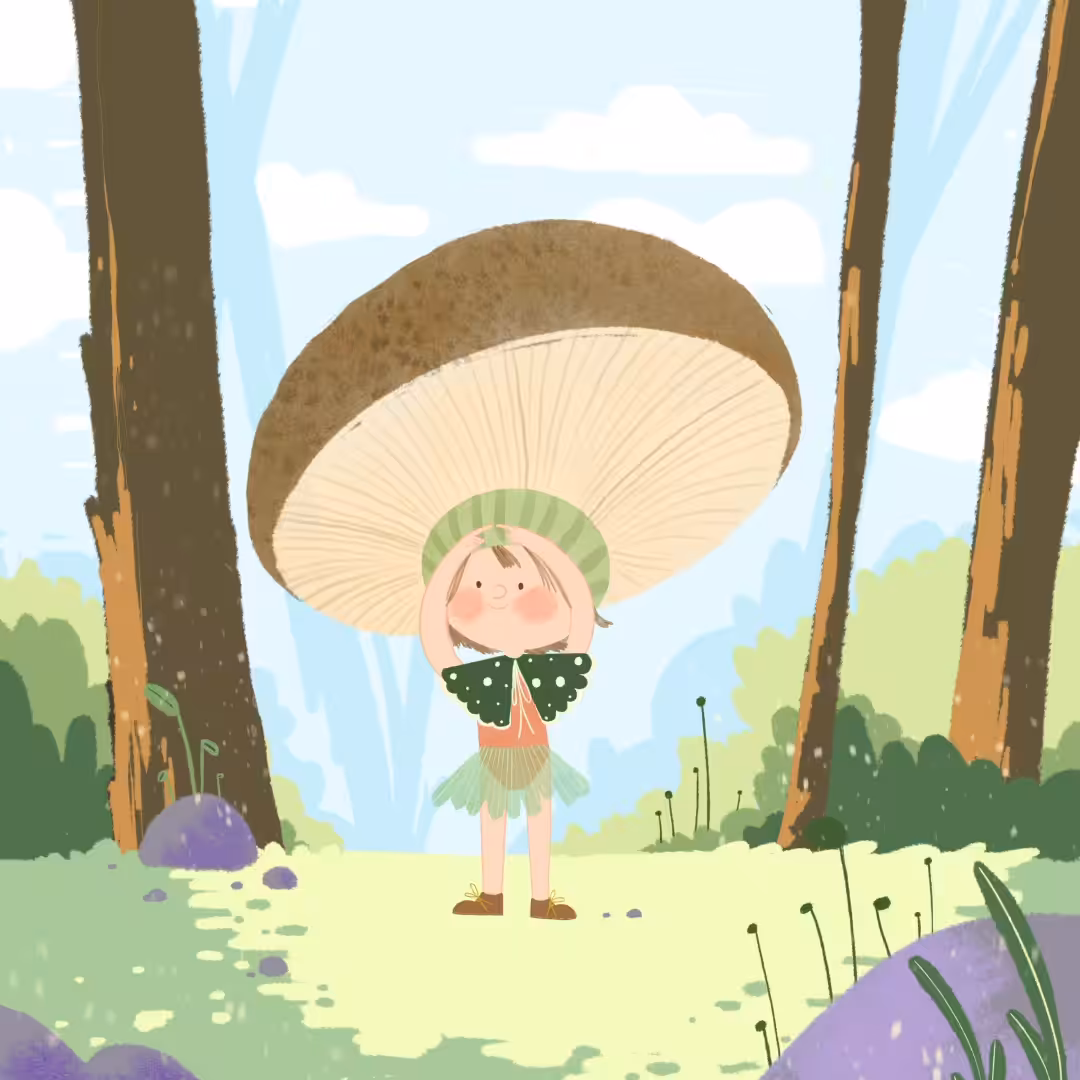 Ballerina Mushroom