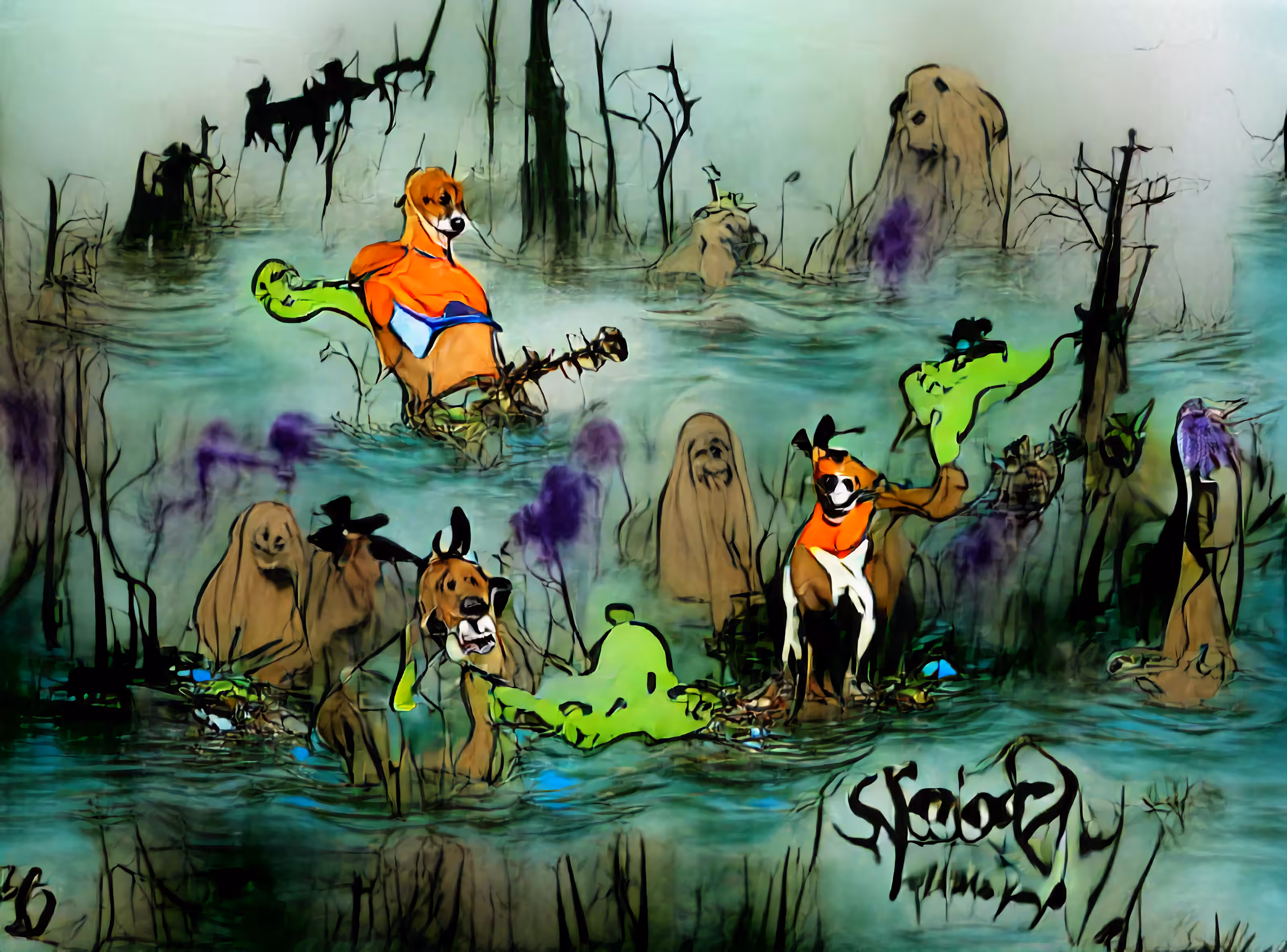 Scooby and the GAN, Part 3: The Spooky Swamp