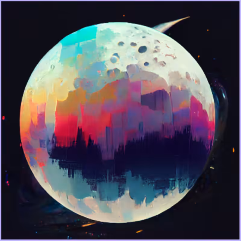 Moon Study #20