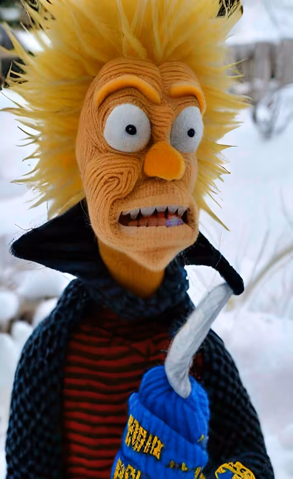 Knitted Beavis