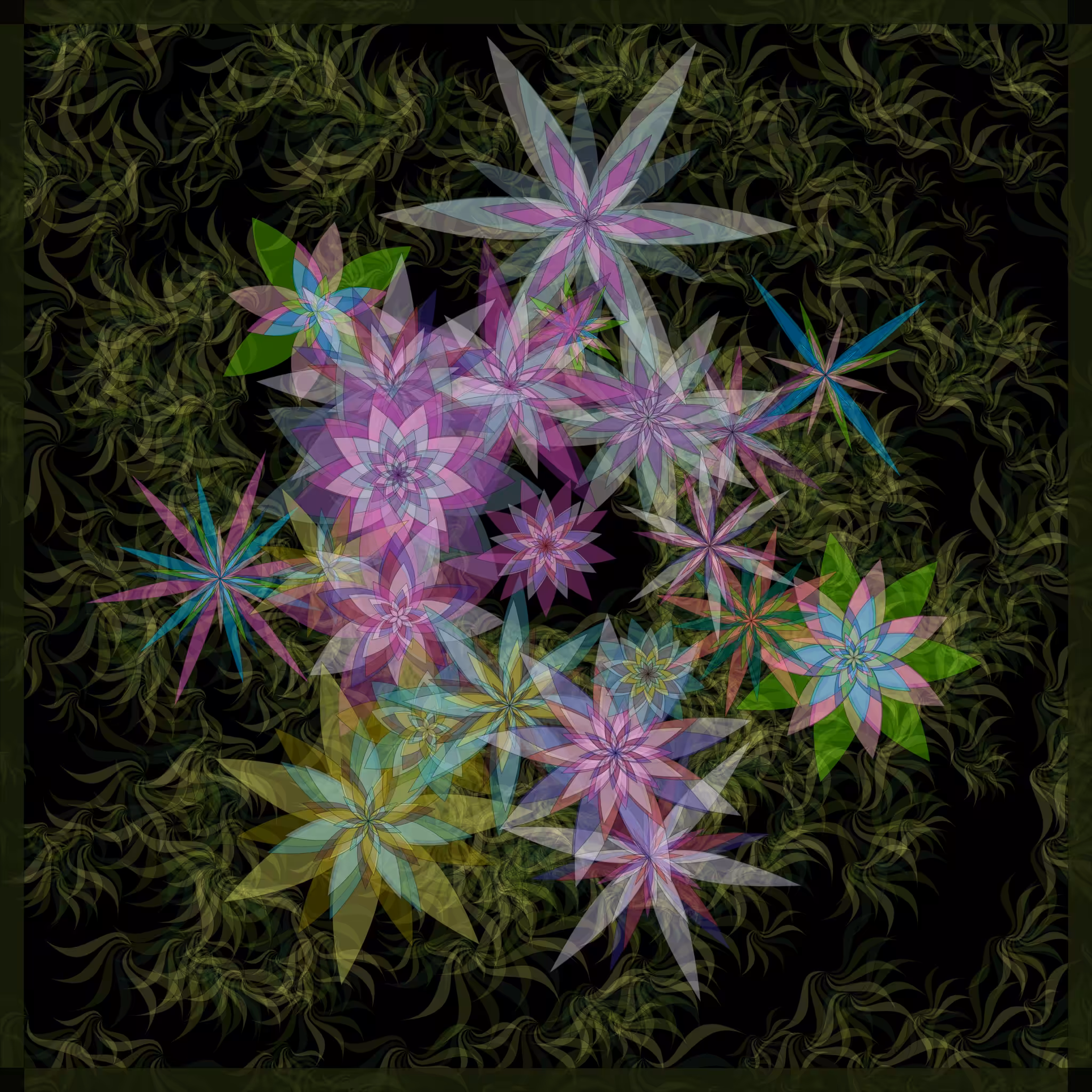 Bezier Garden #89