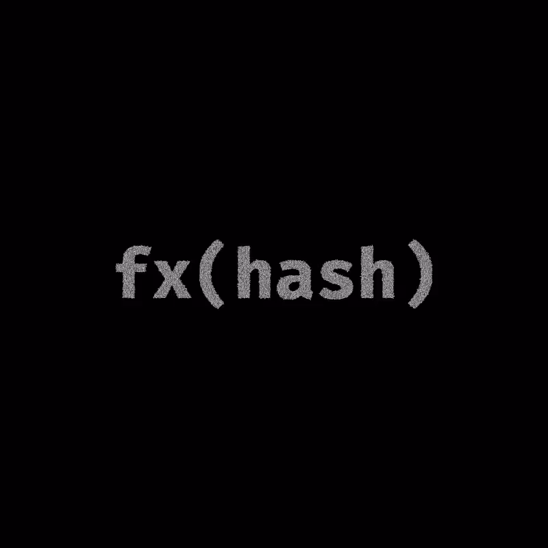 FXHASH Generative Logo #198