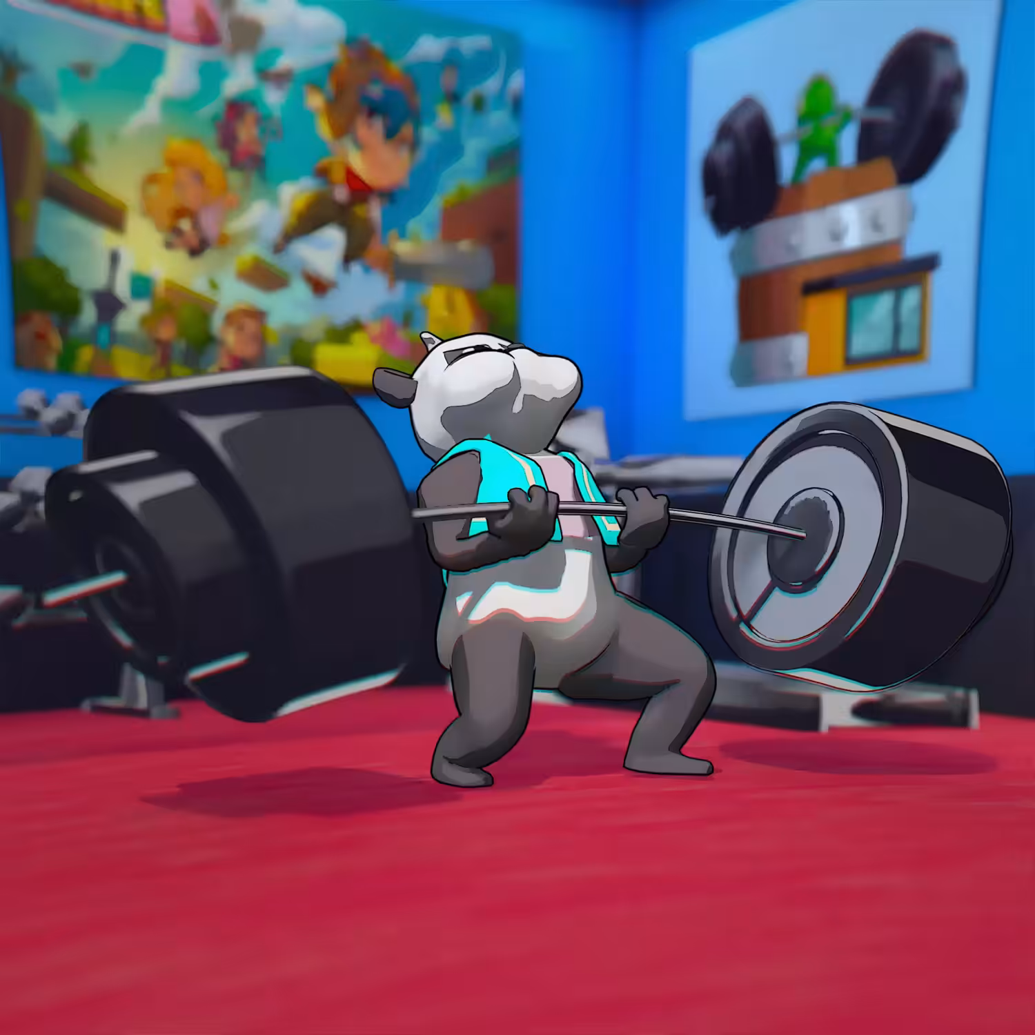 Animation Everydays: Day 25 - Gym Rat