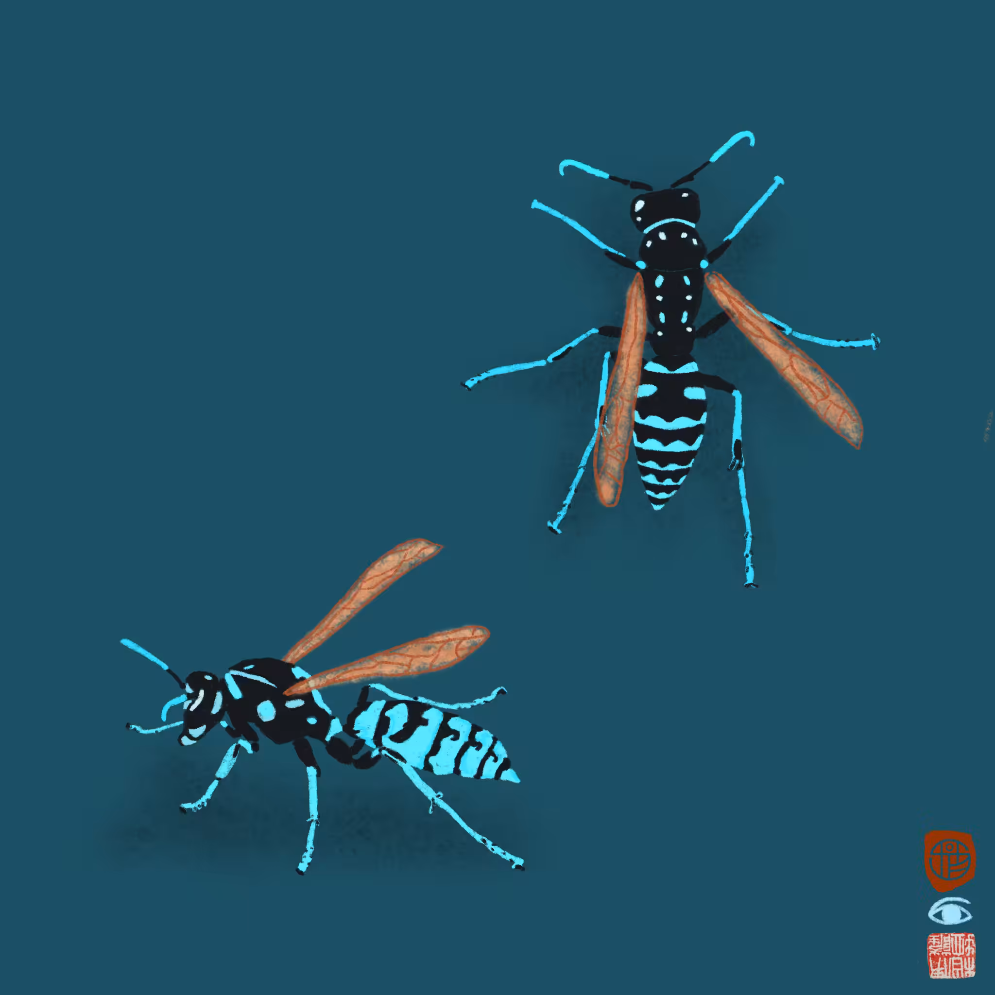 Rodeo posts: neonwasp