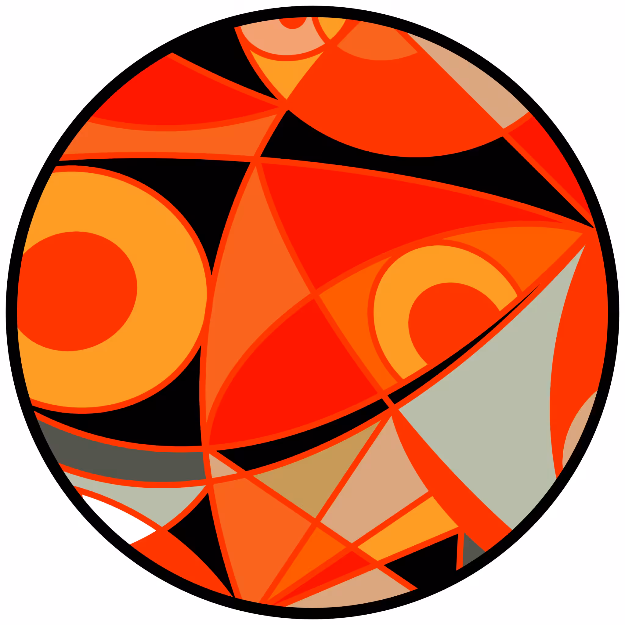 Cubist Circle 11