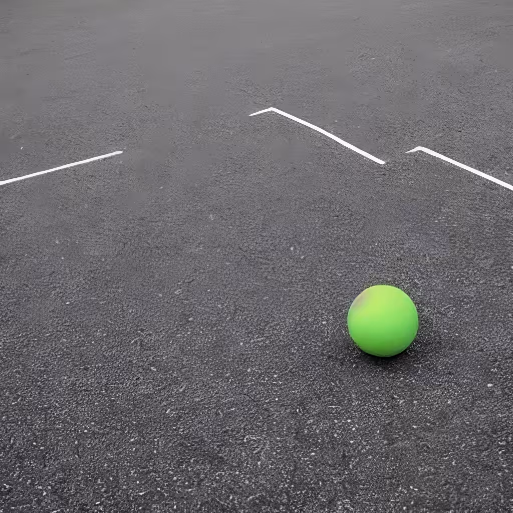 "three balls thrown in the air to get a straight line" attempt #12