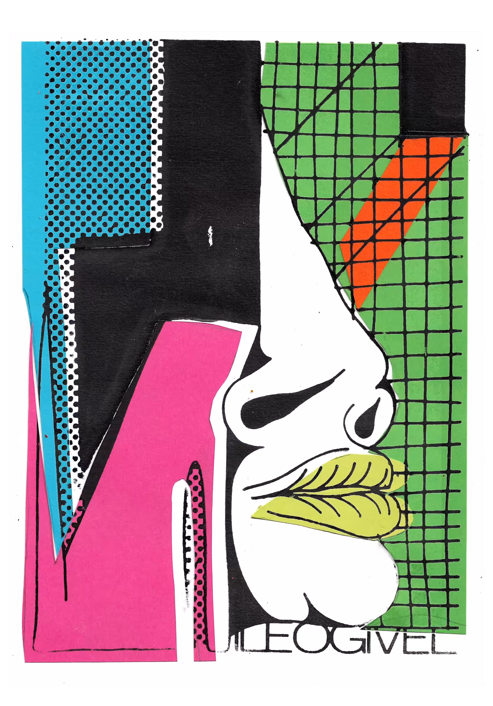 COLLAGE + SILK #8