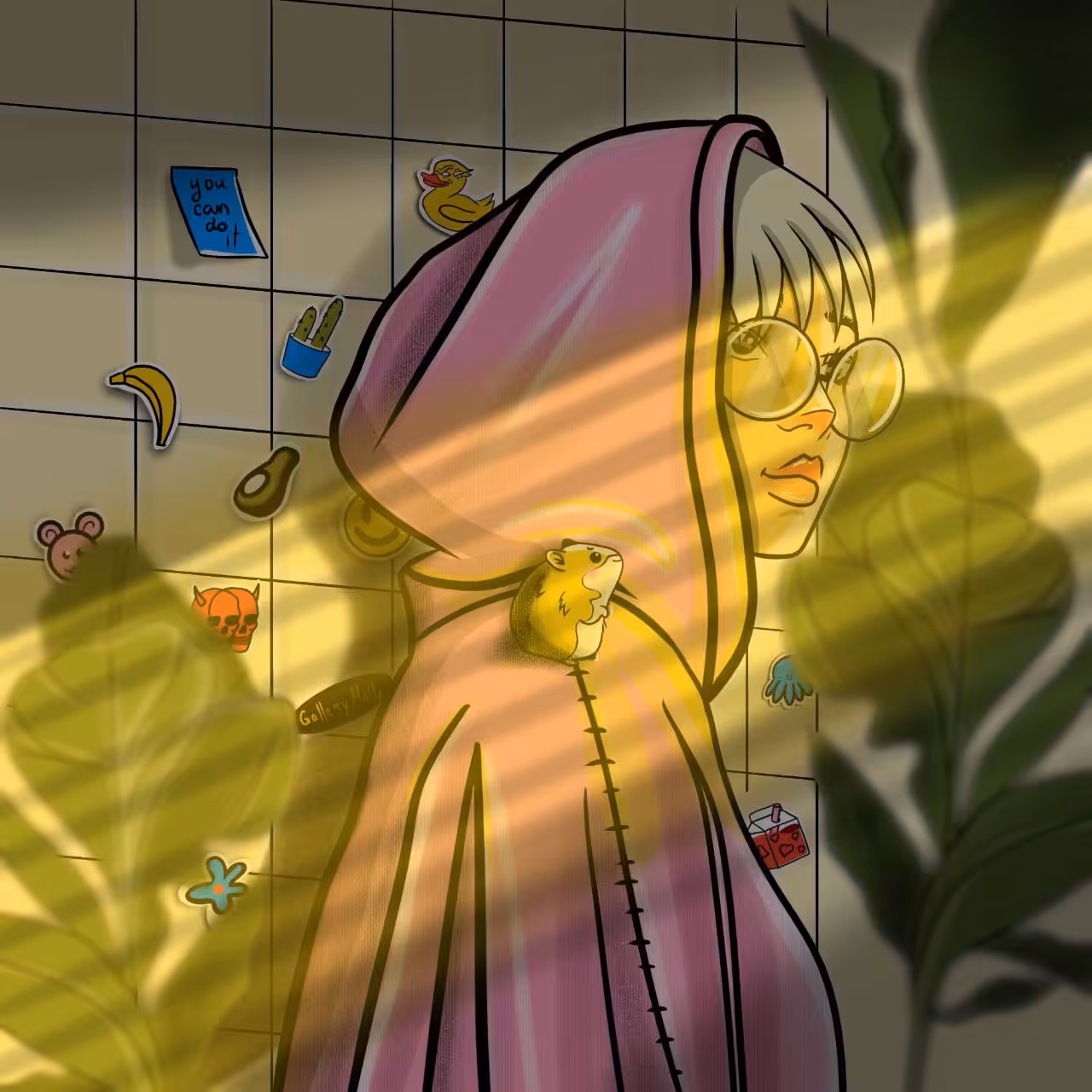 The atmosphere of a warm morning