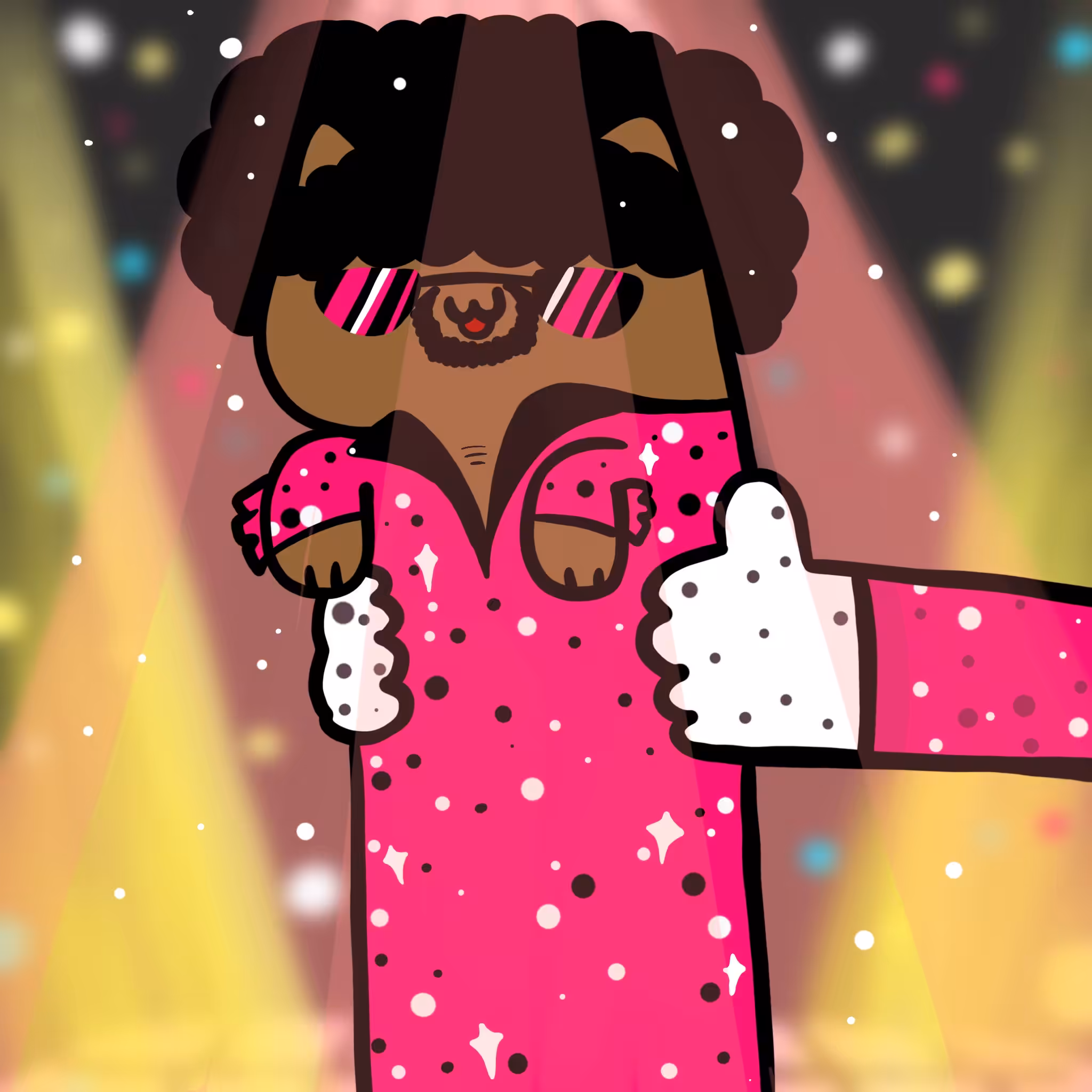 Long long Disco cat #105