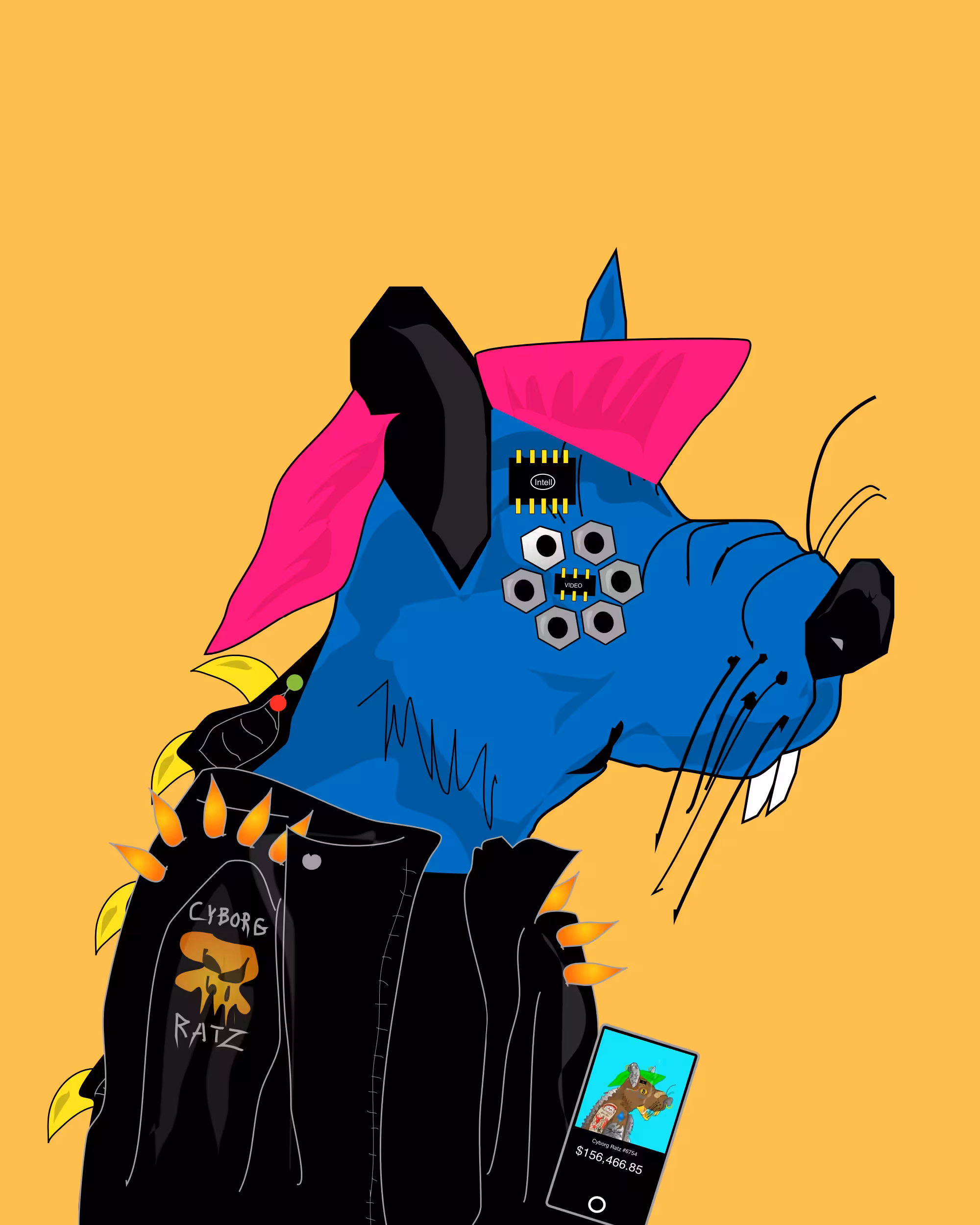 🤖 Cyborg RATZ 🐀 #436