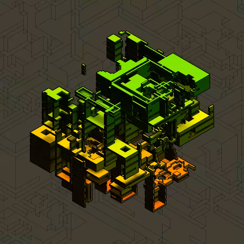 Isofrag generator series I #343