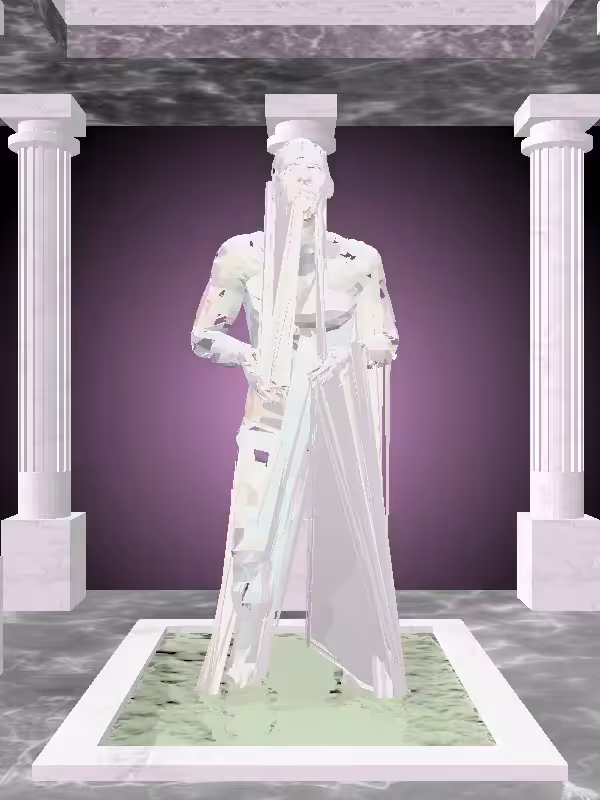 HeavenComputer: The Fragmented Old Dusky Pale Pink Man #4528