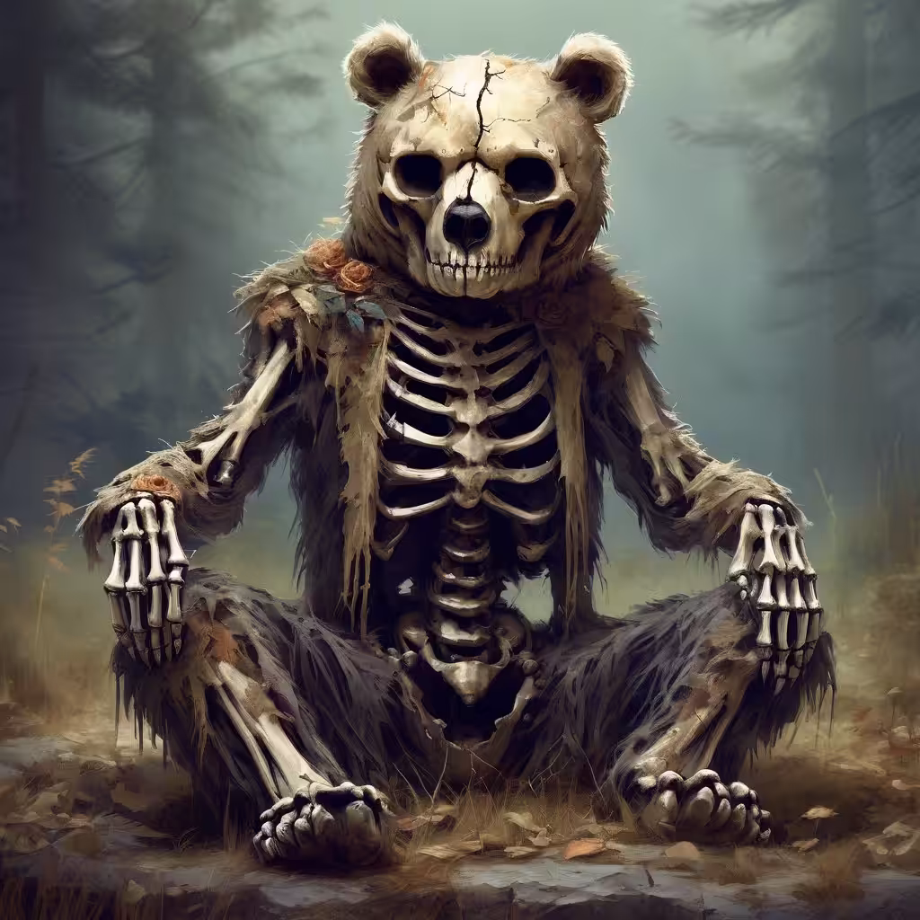 Skeleton Bear
