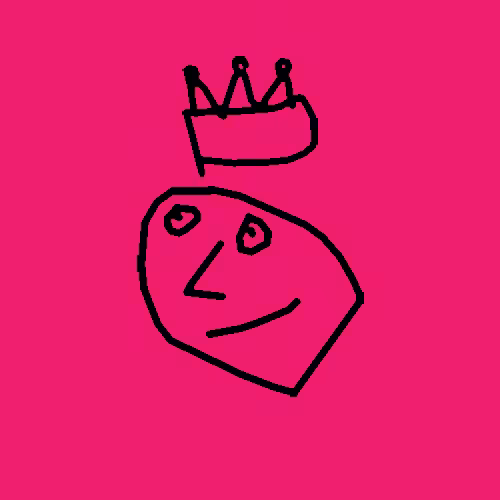 Basquiat Doodles: Basquiat #204