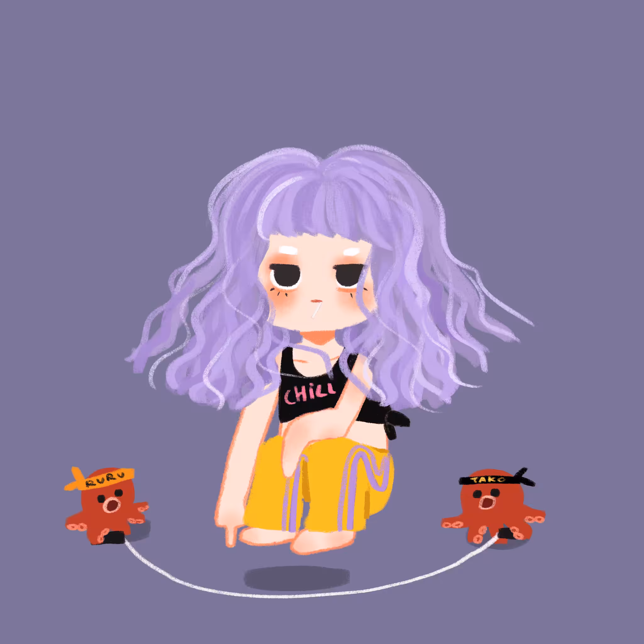Ruru jumping rope