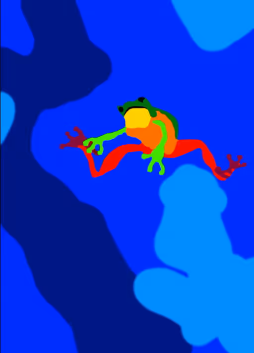 DIGITAL PAINTING: La Grenouille