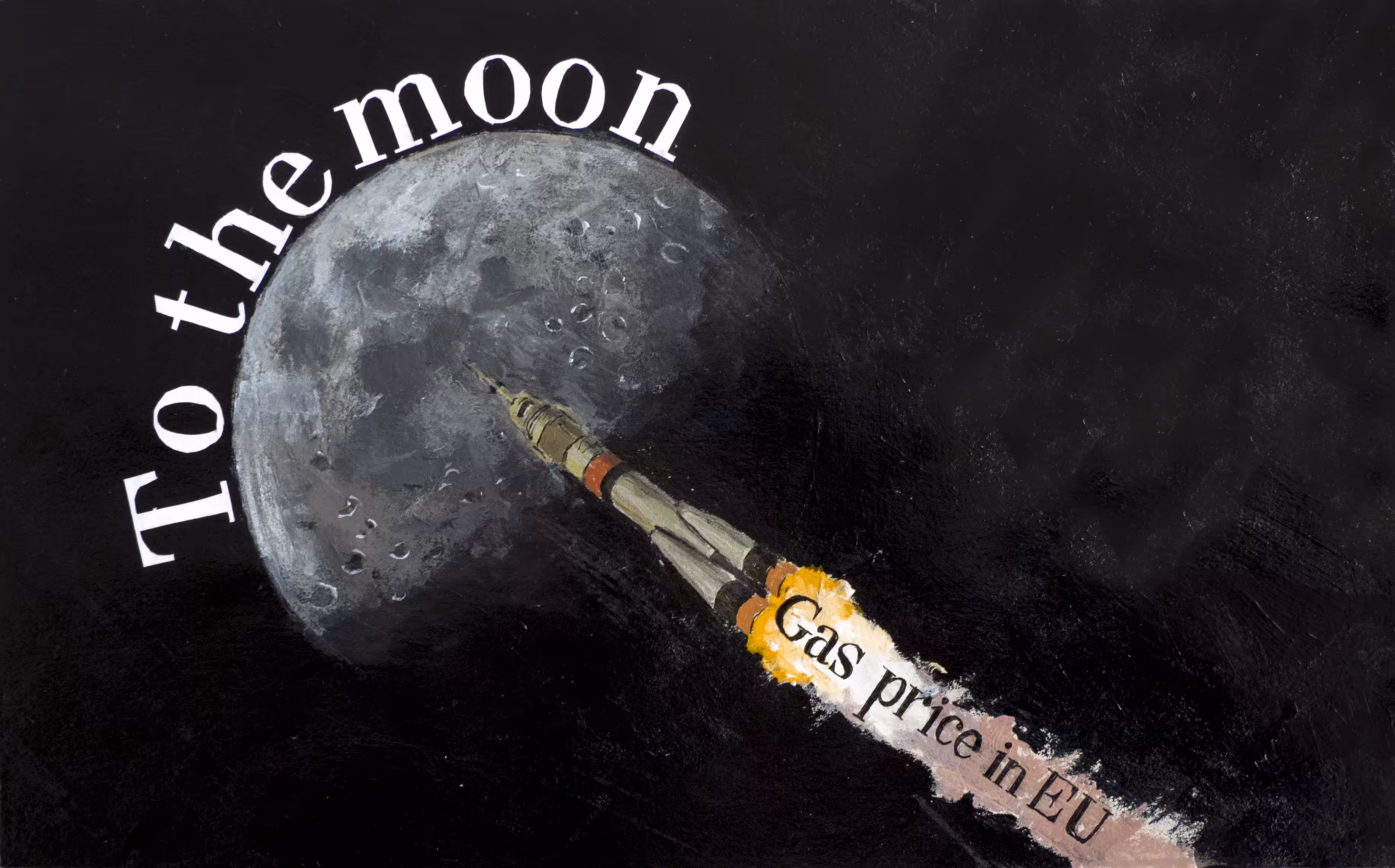 Gas price in Europe goes too the moon!