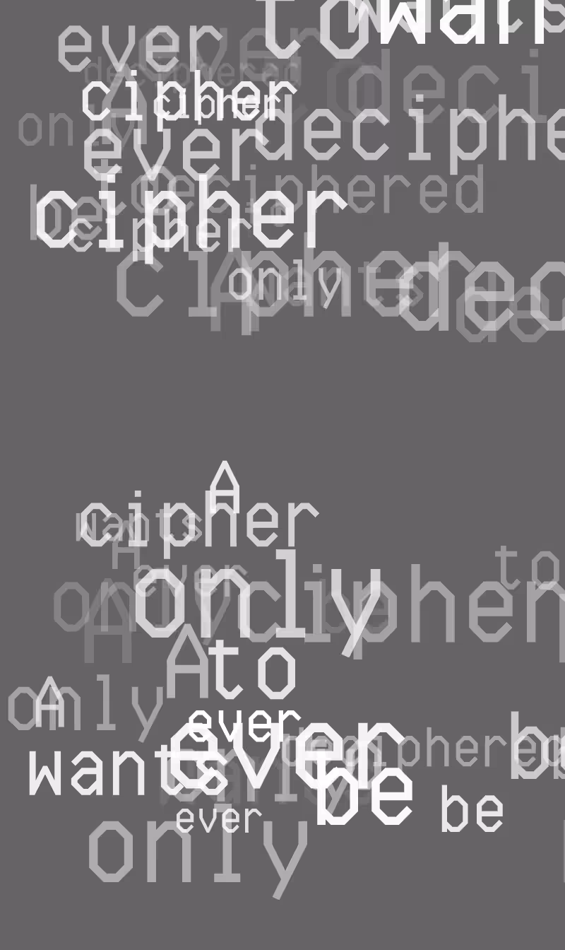 CRYPTIC POEMS #233 | AOLS #1115