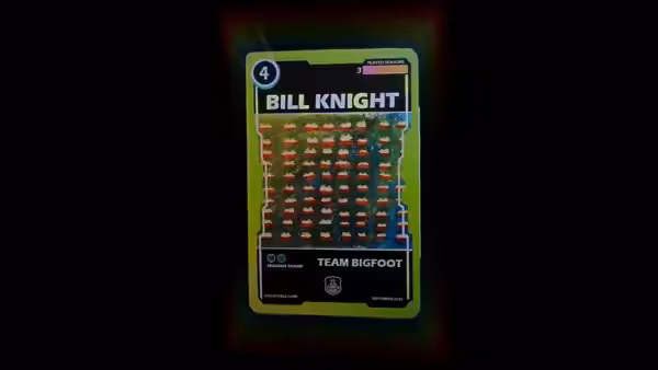 Bill Knight TAPL S3 Player Card