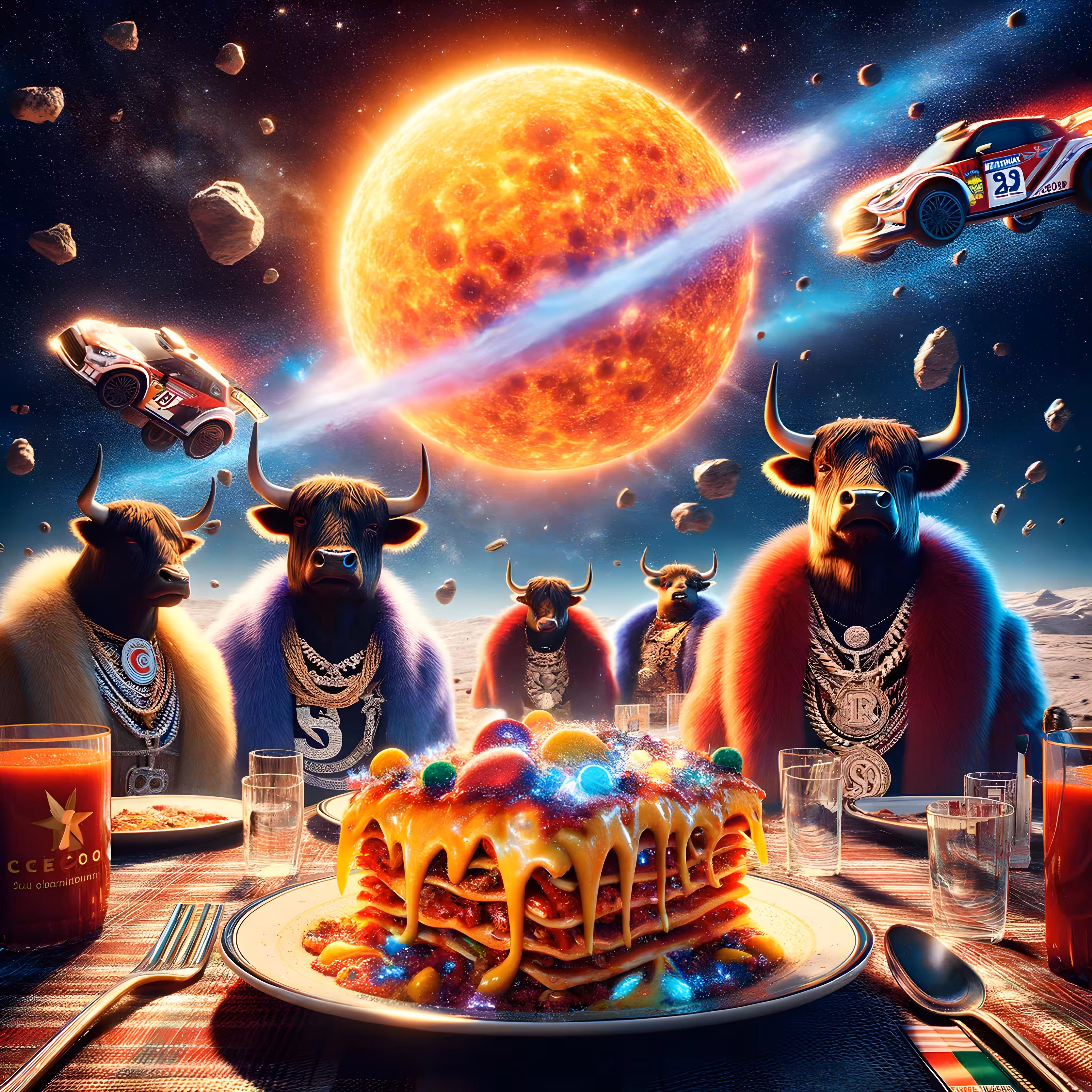 Space Lasagna on Tezos: Space Lasagna