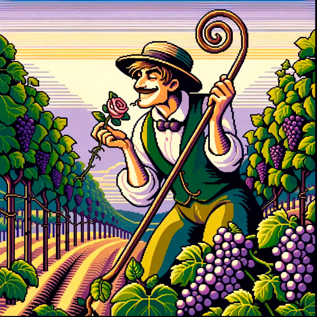 Pixel Nouveau 49 - The farmers wineyard