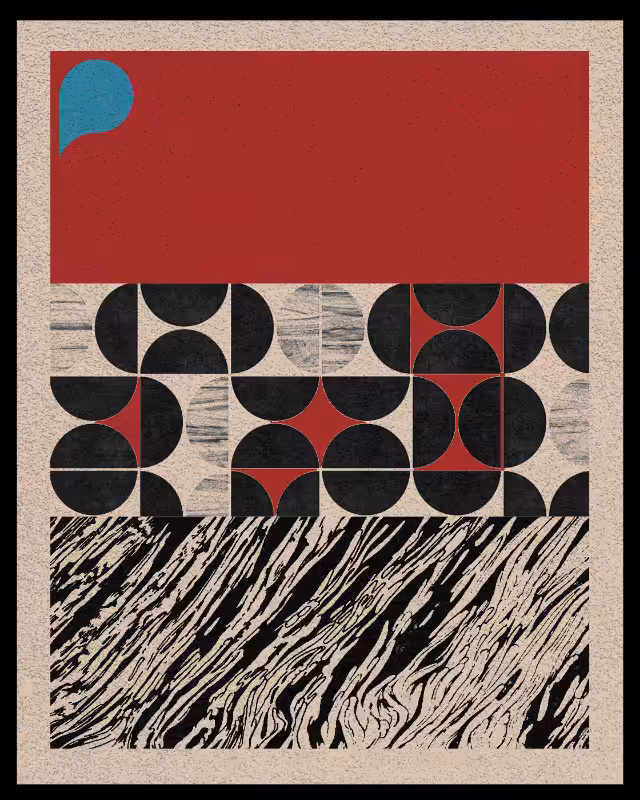 Bauhaus art #red #31