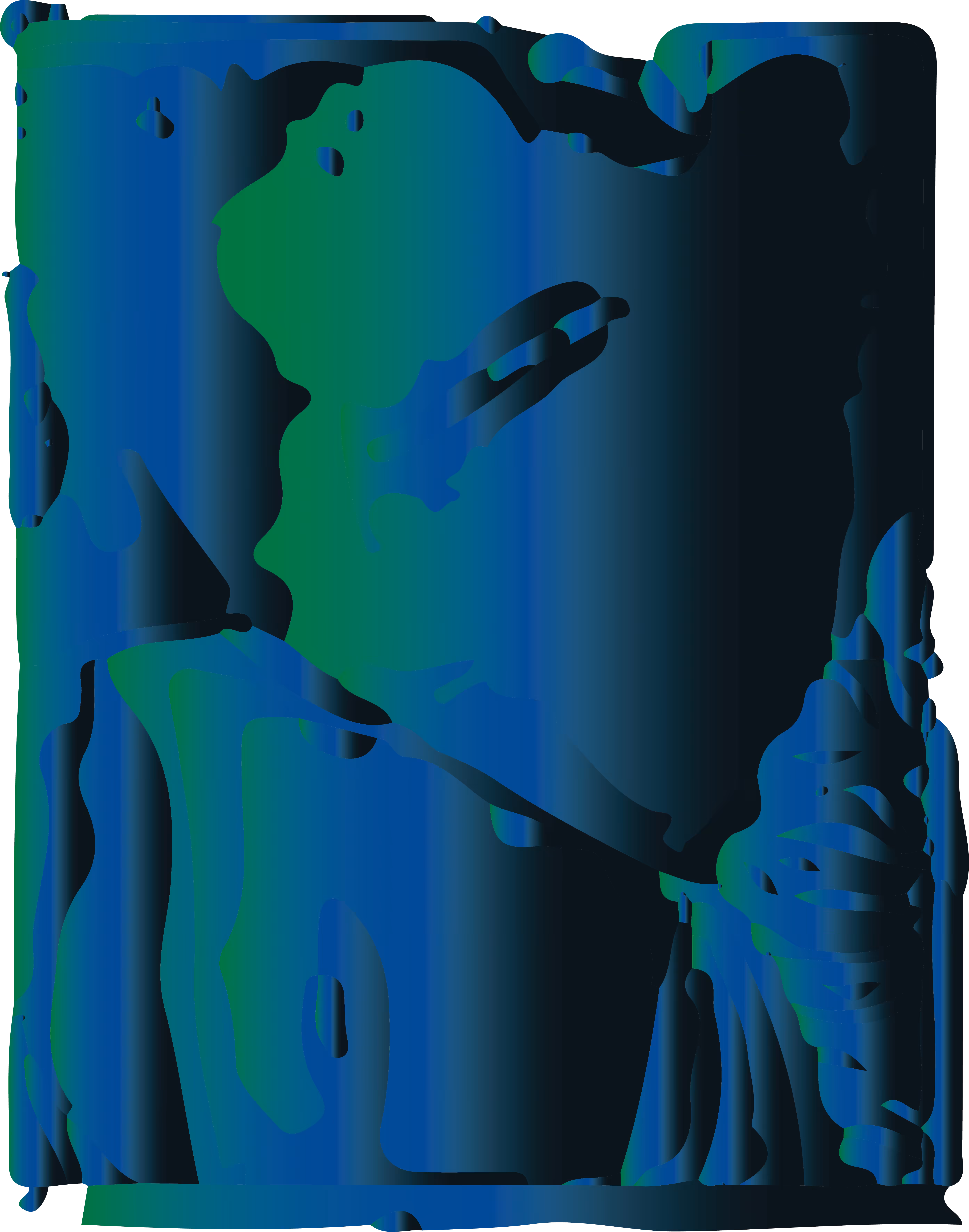 森の中の湖