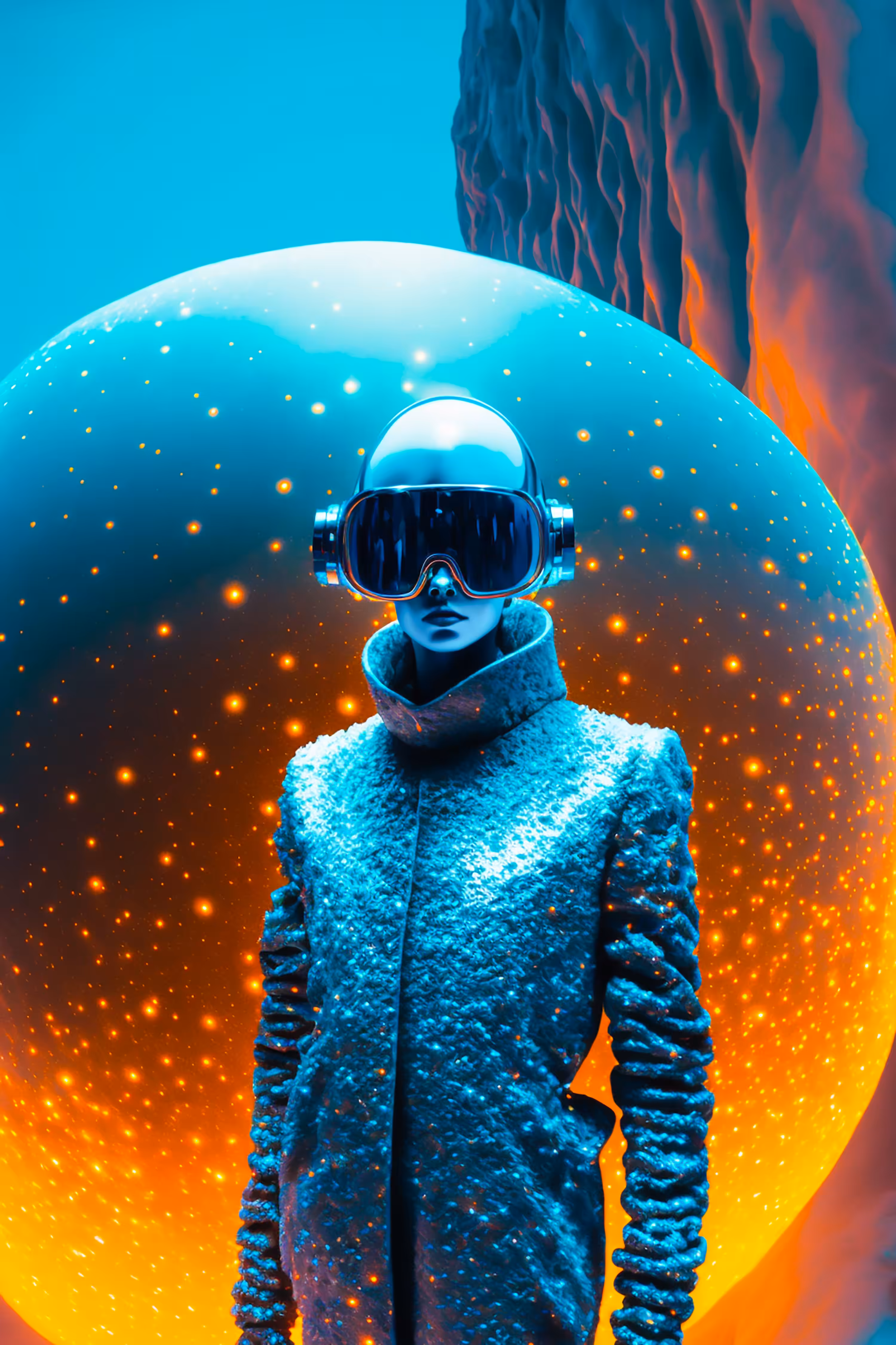 AI Cosmic Fashionista No. 3
