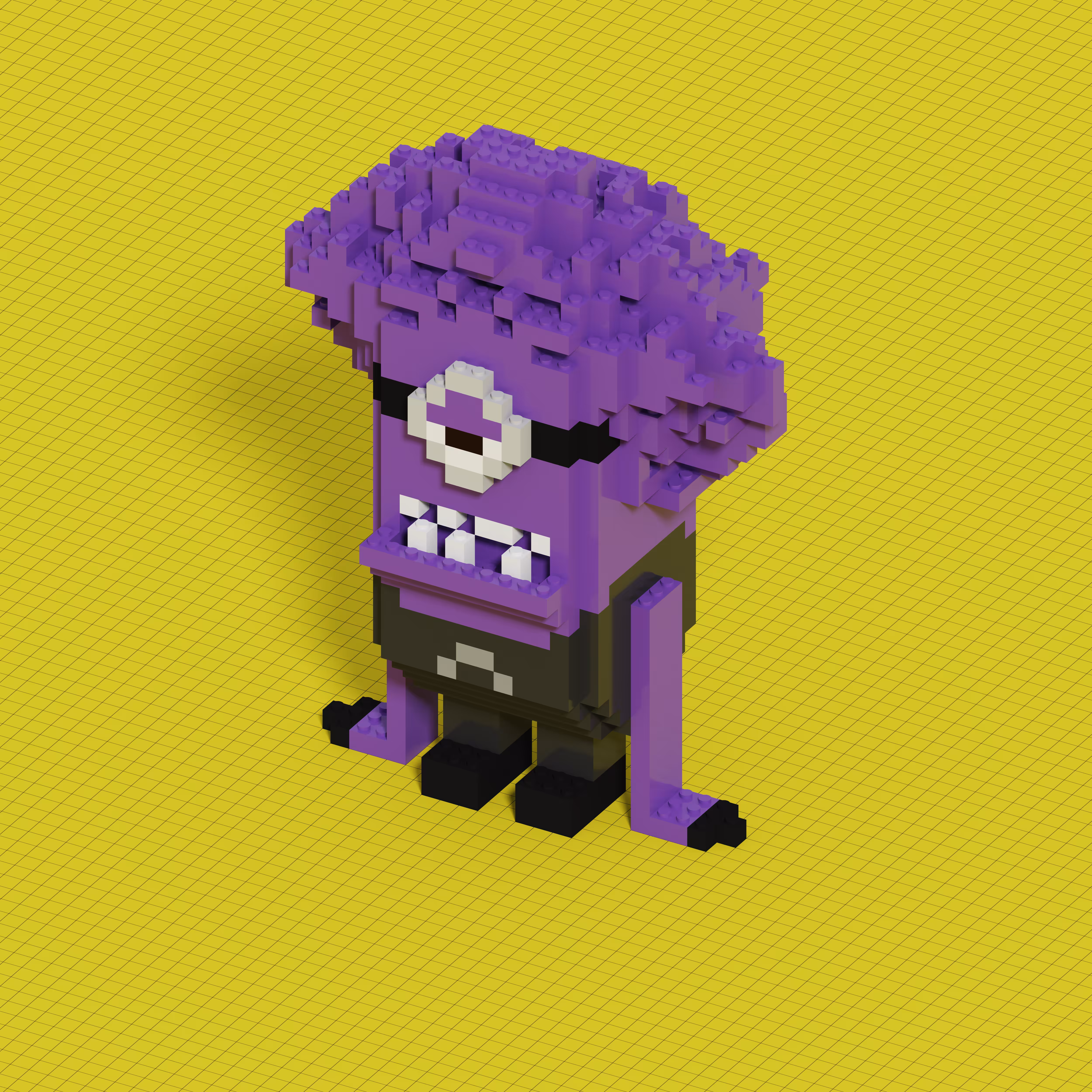 #017 minibits / Minion méchant