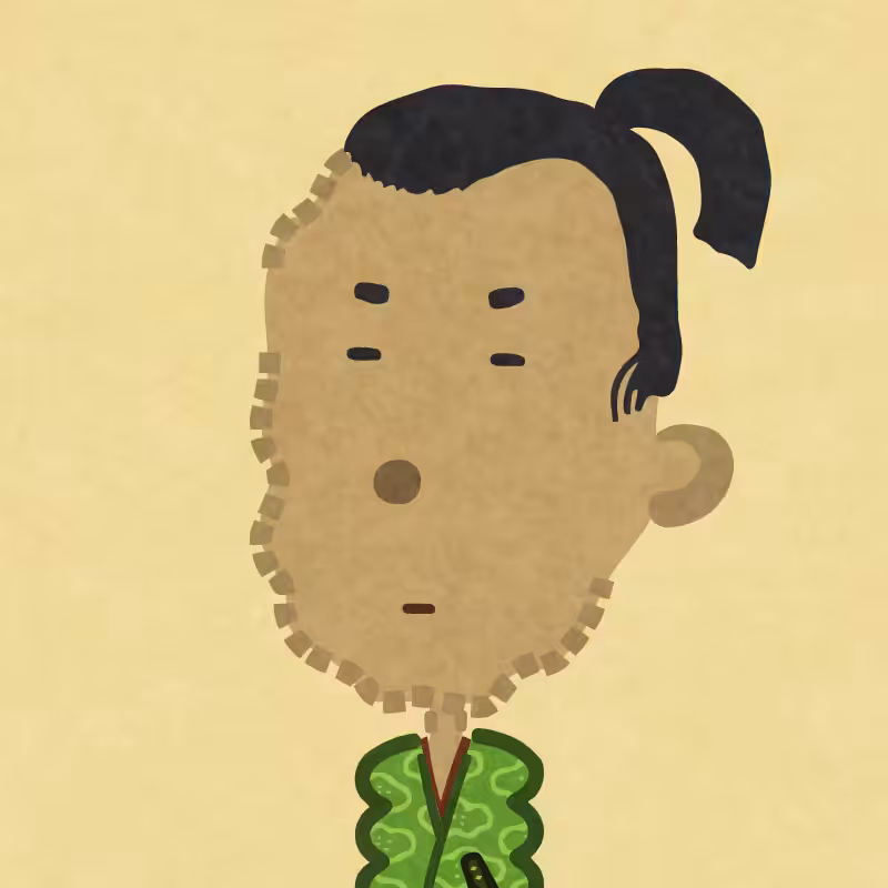 Henoheno Samurai #2744