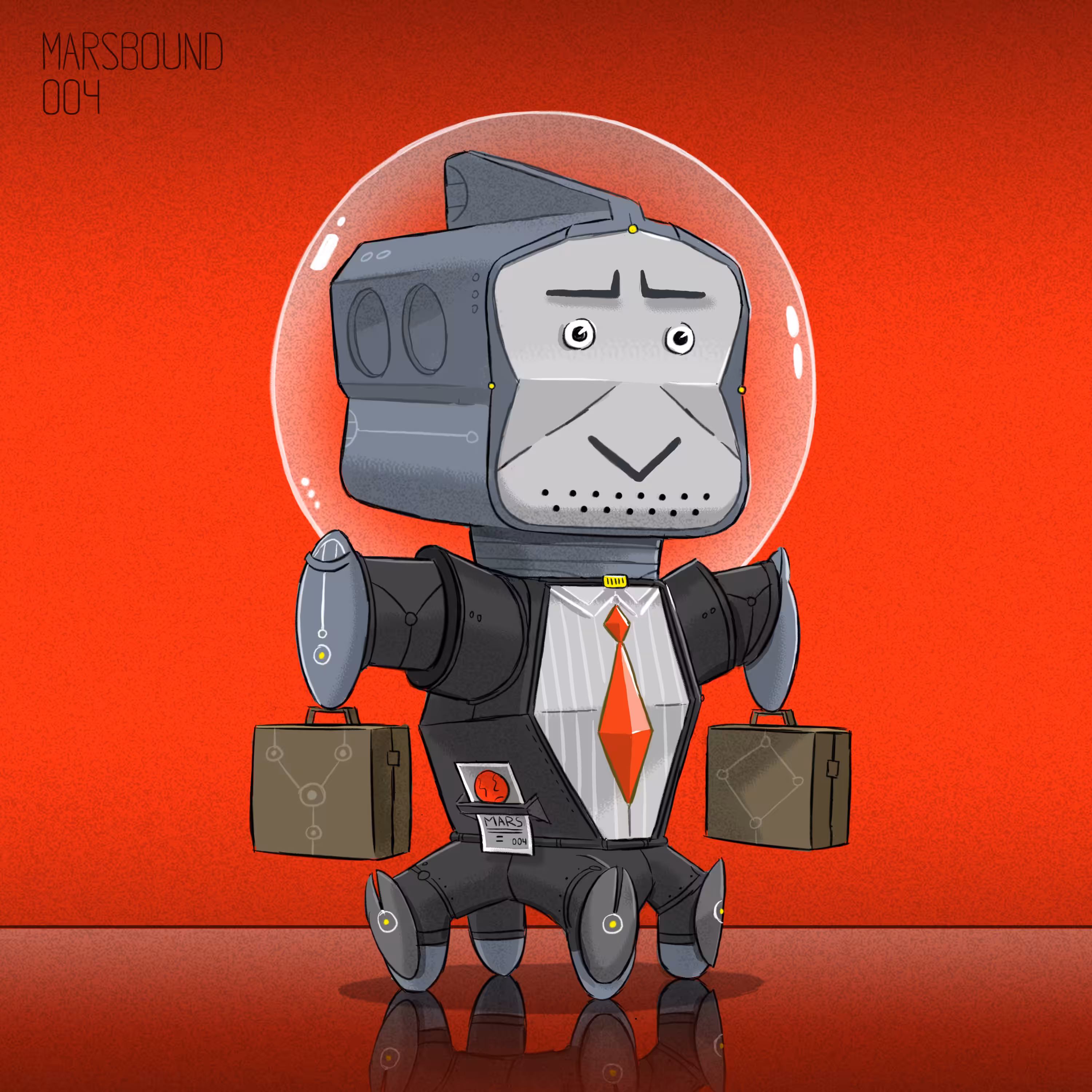 MarsBound "Passenger" 001 - Robot