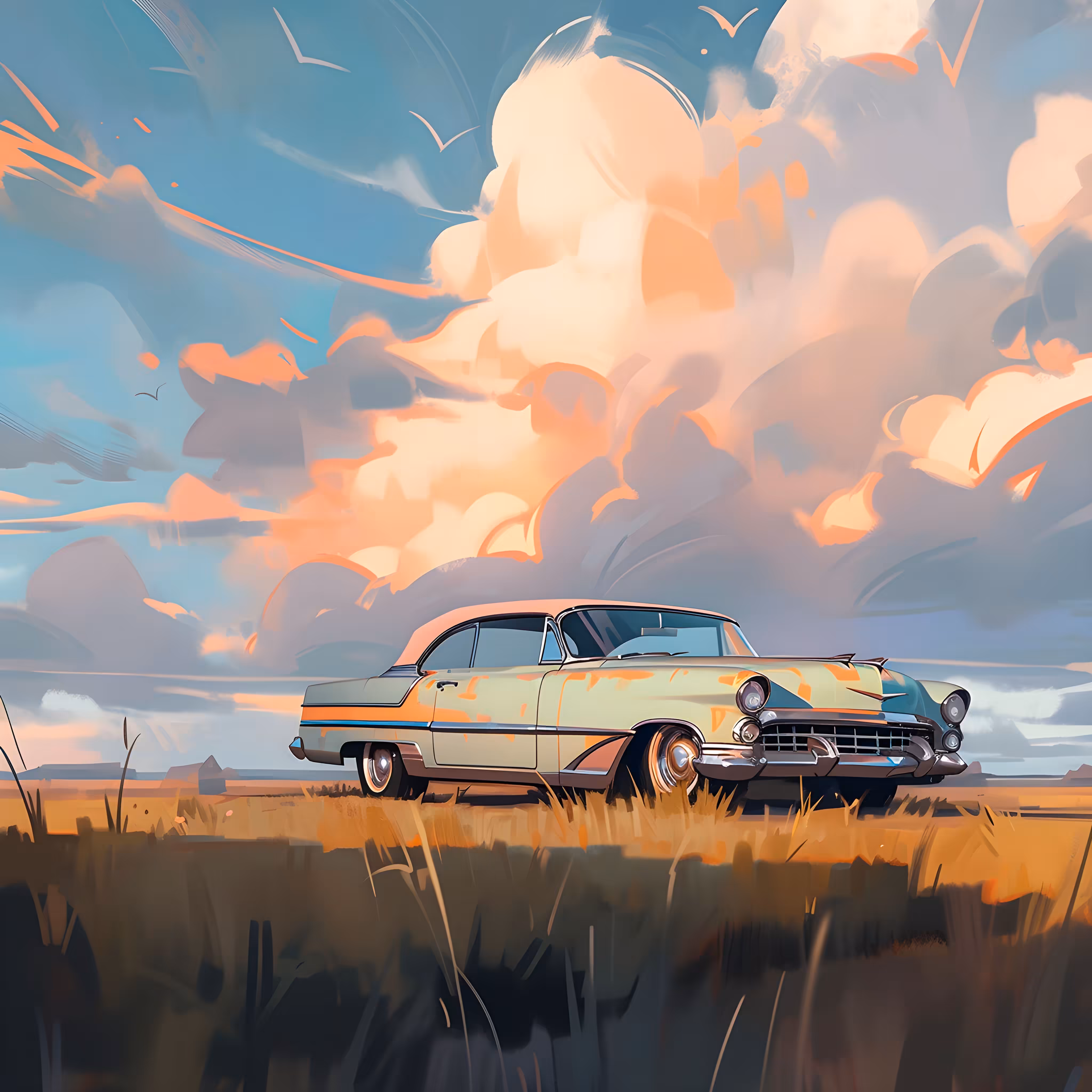 Cloudy Skies, Classic Ride