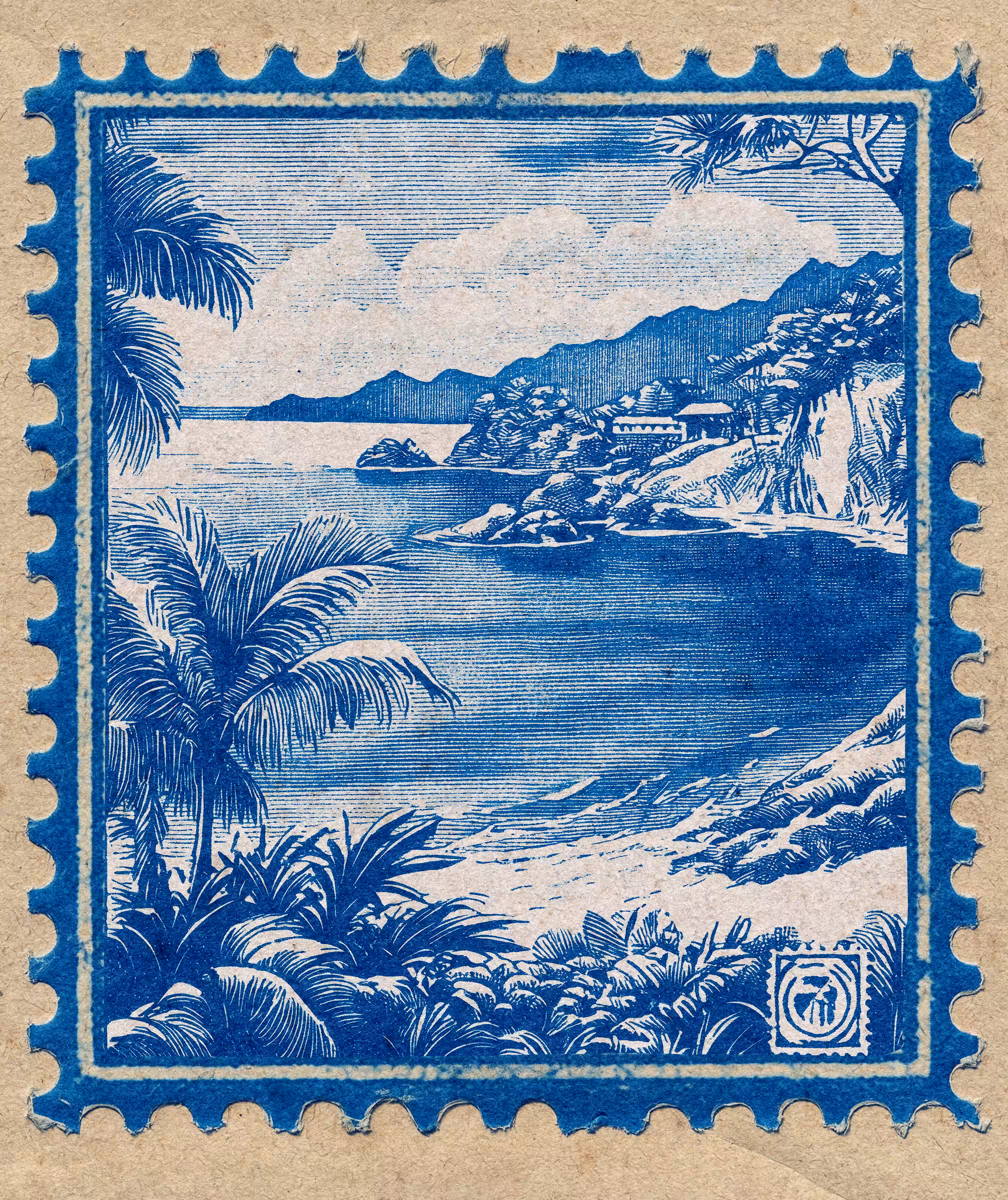 Coastage Stamp #6