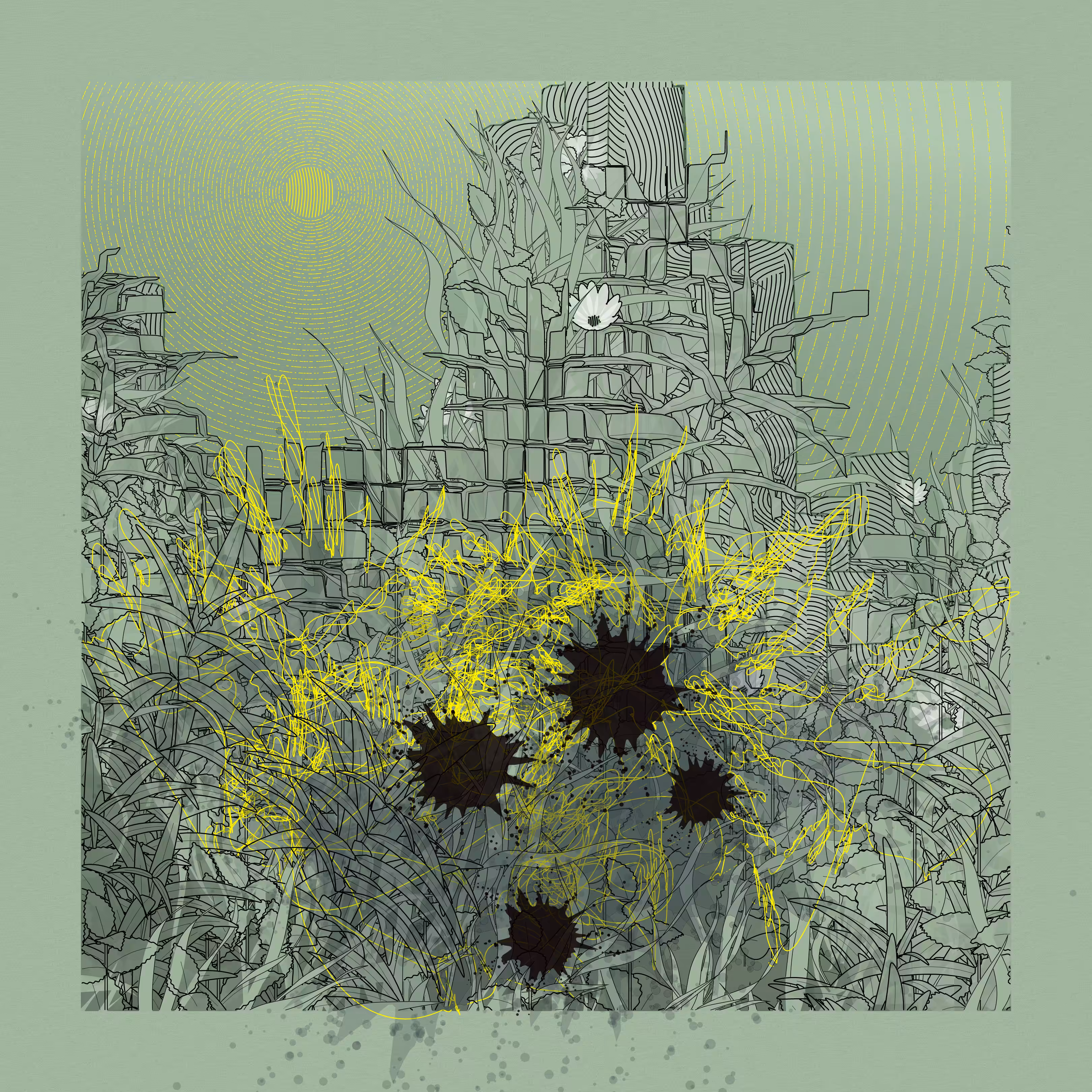 Landscape with Carbon Capture #1444
