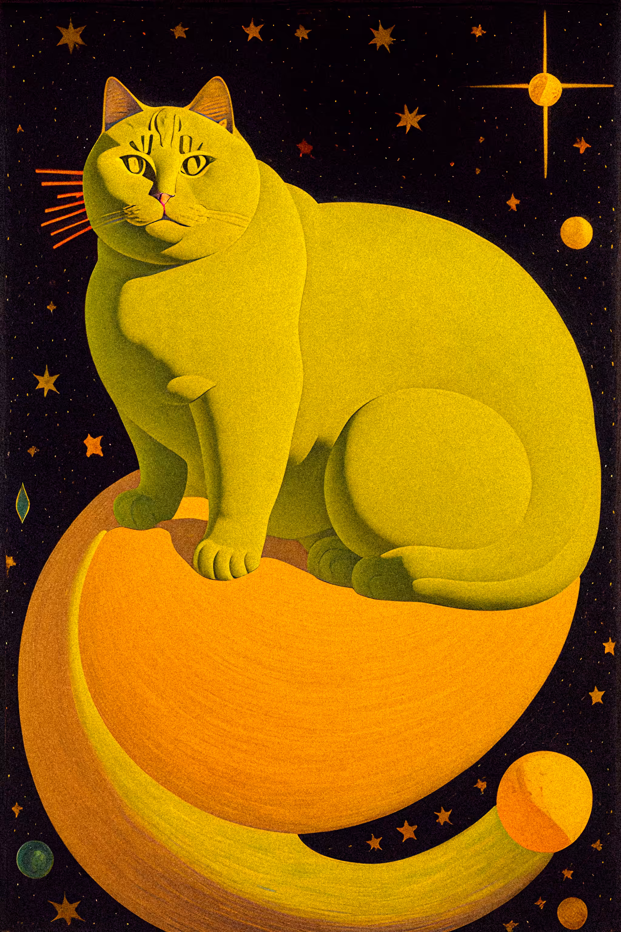 I'm not a fat - I'm a cosmic cat.