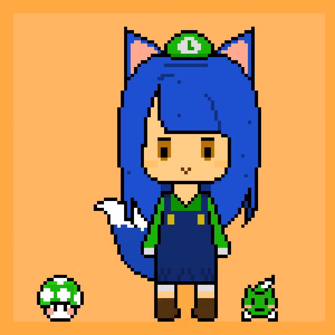 BlueFox #004 - version Luigi.